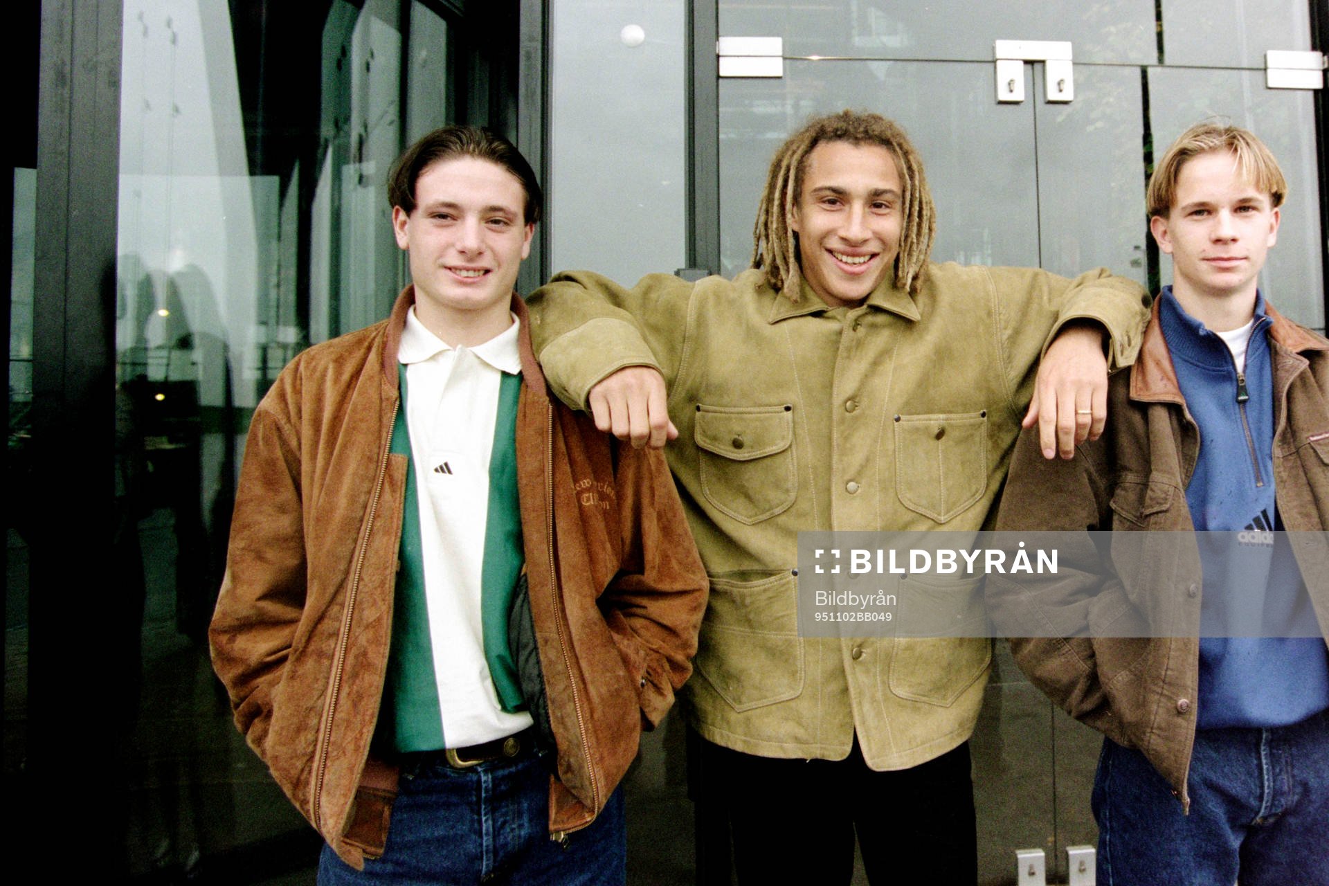 Daniel Di Stefano, Henrik Larsson och Tobias Linderoth,