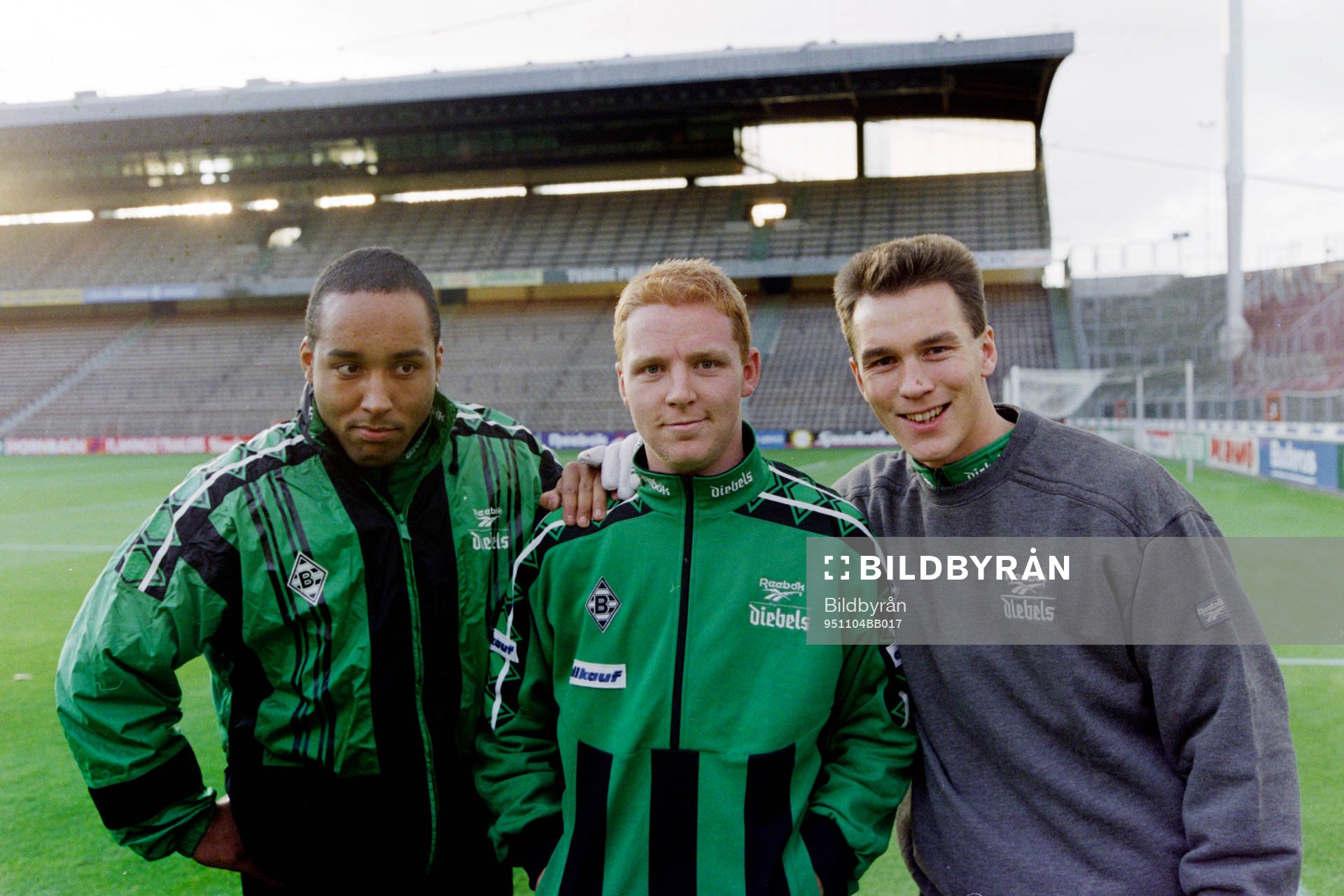 Martin Dahlin, Jörgen Pettersson och Patrik Andersson
