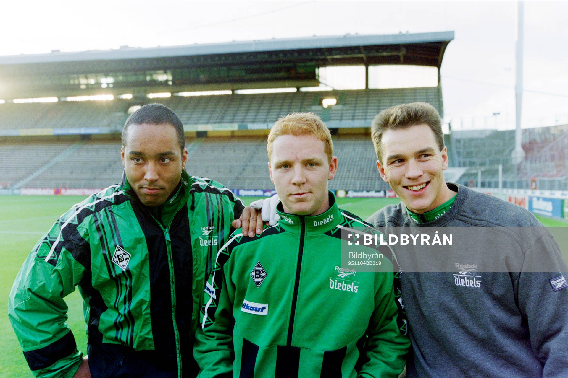 Martin Dahlin, Jörgen Pettersson och Patrik Andersson