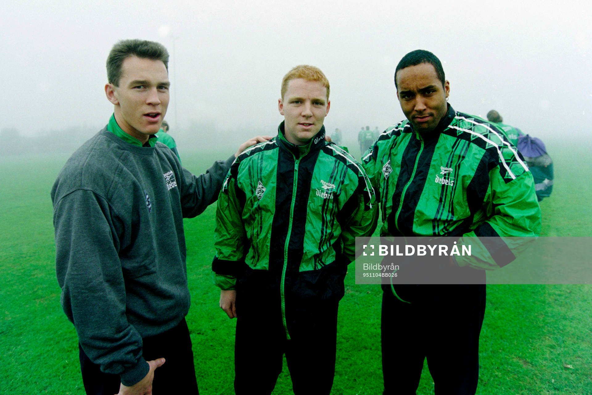 Patrik Andersson, Jörgen Pettersson och Martin Dahlin