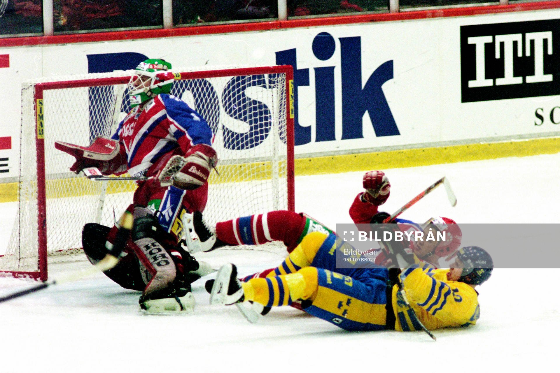 Tomas Holmström, Sverige på rygg framför rysslands