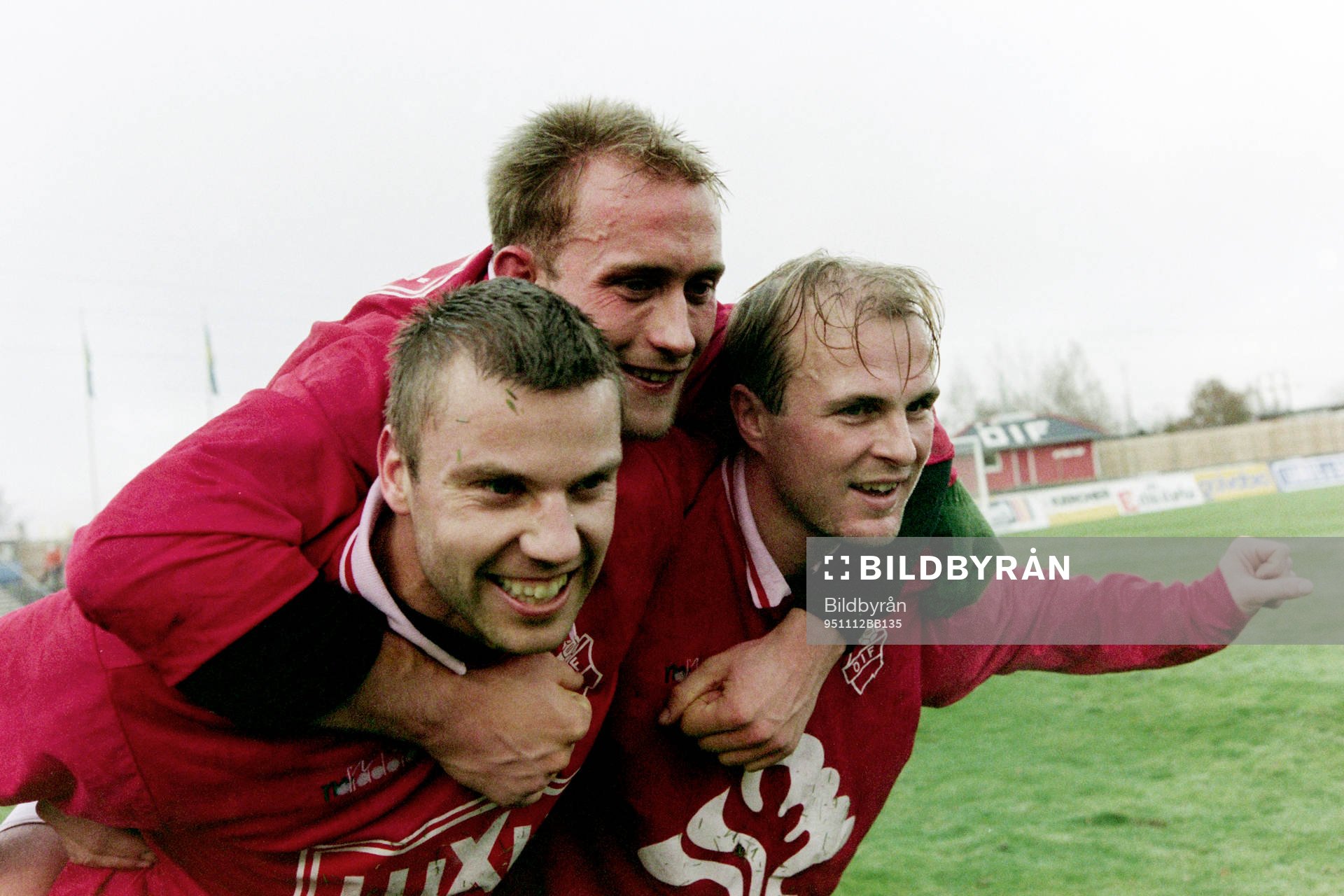 Hans Eklund, Ludvig Ernstsson och Peter Wibrån, Öster