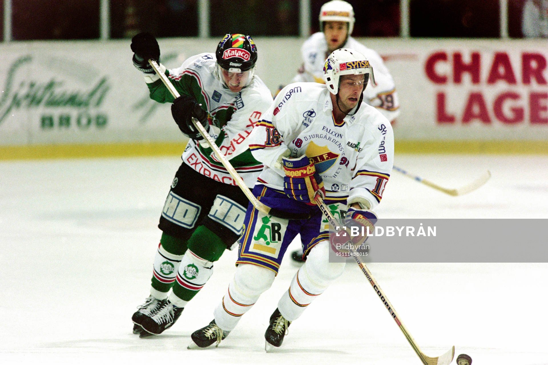 Thomas Johansson, Djurgården med pucken