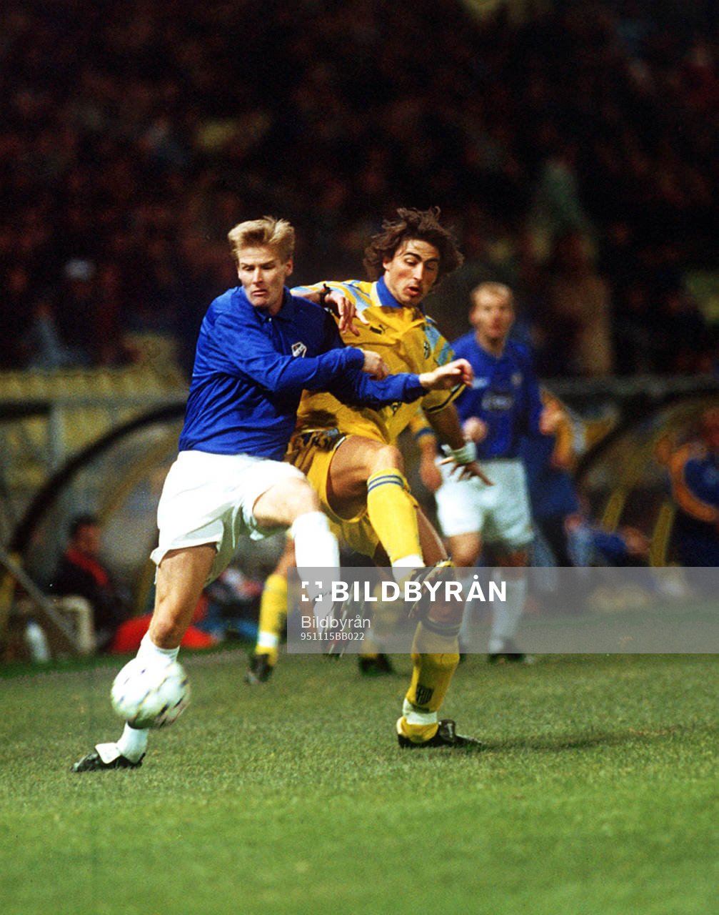 Anders Smith och Dino Baggio