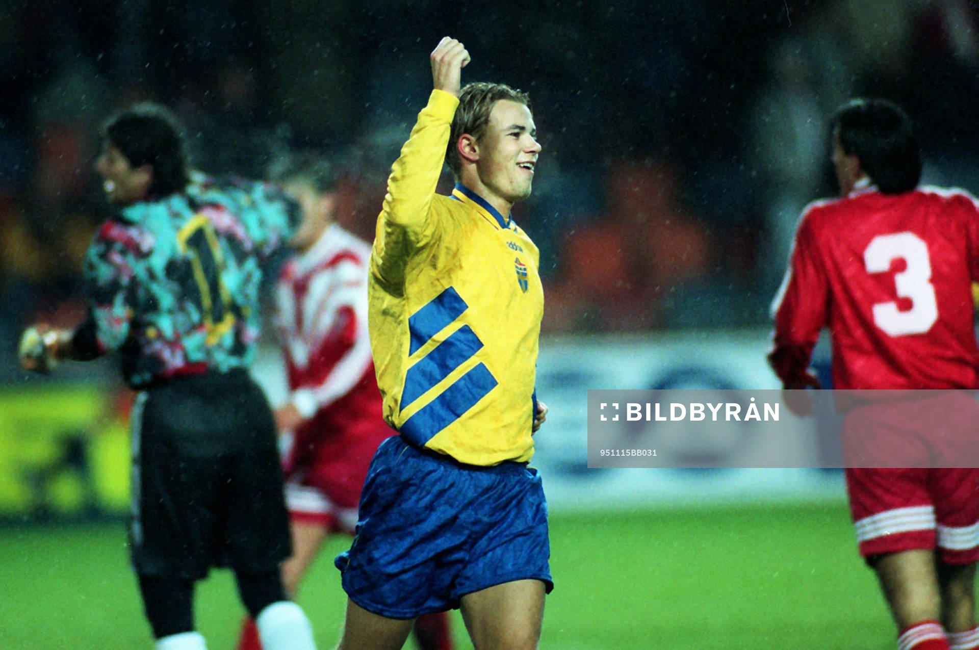  Sverige - Turkiet: Niclas Alexandersson jublar