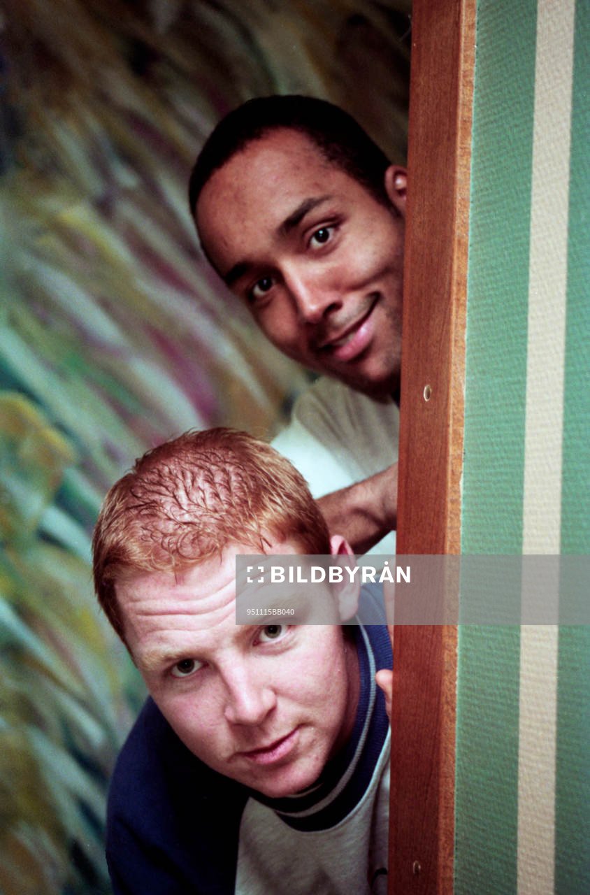 Jörgen Pettersson och Martin Dahlin.