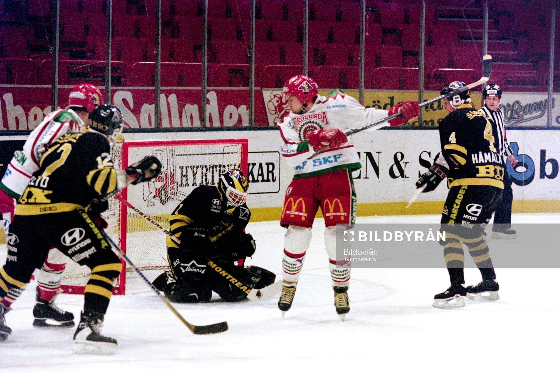 Mikael Nilsson, målvakt i AIK