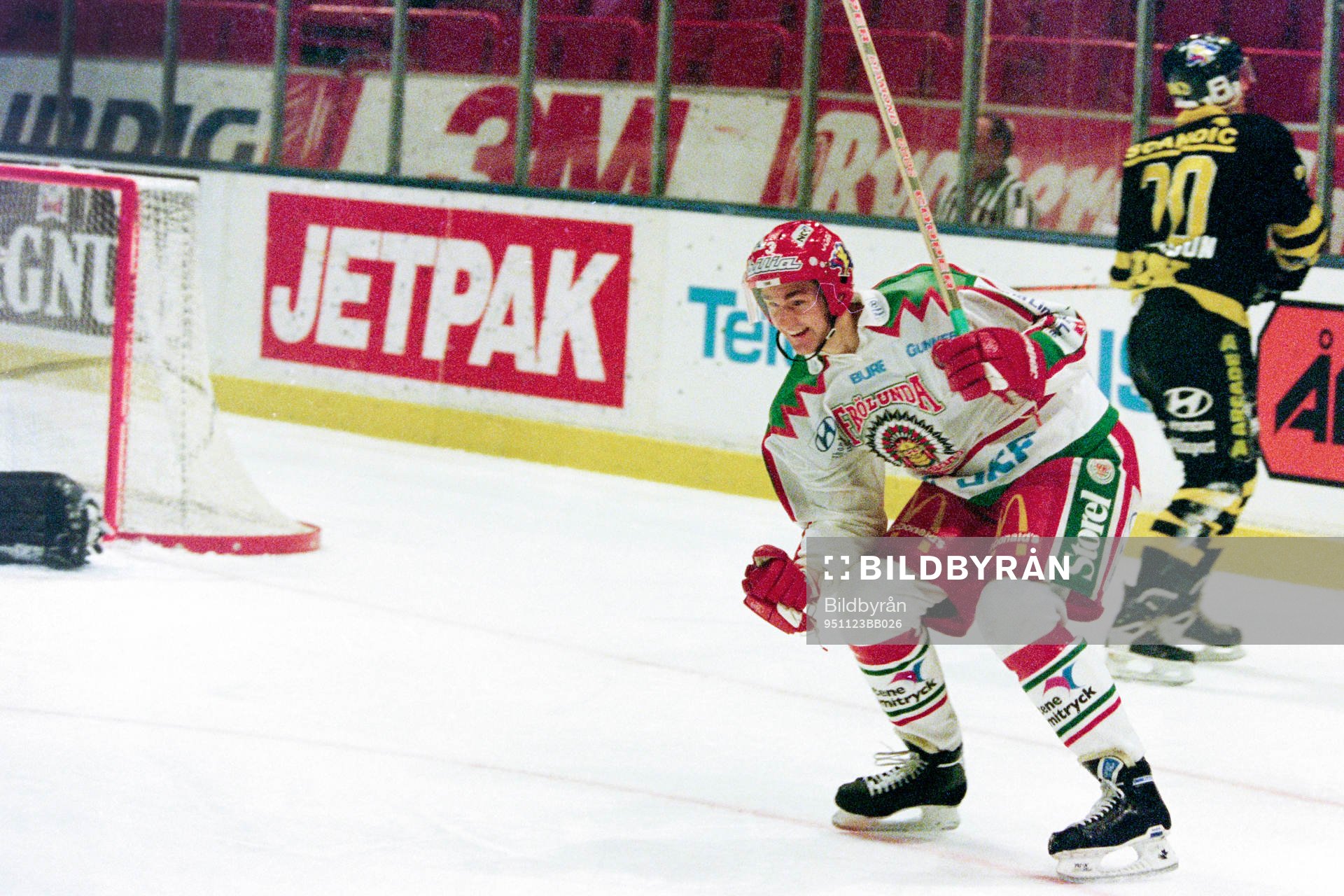 Jonas Andersson-Junkka, Västra Frölunda jublar