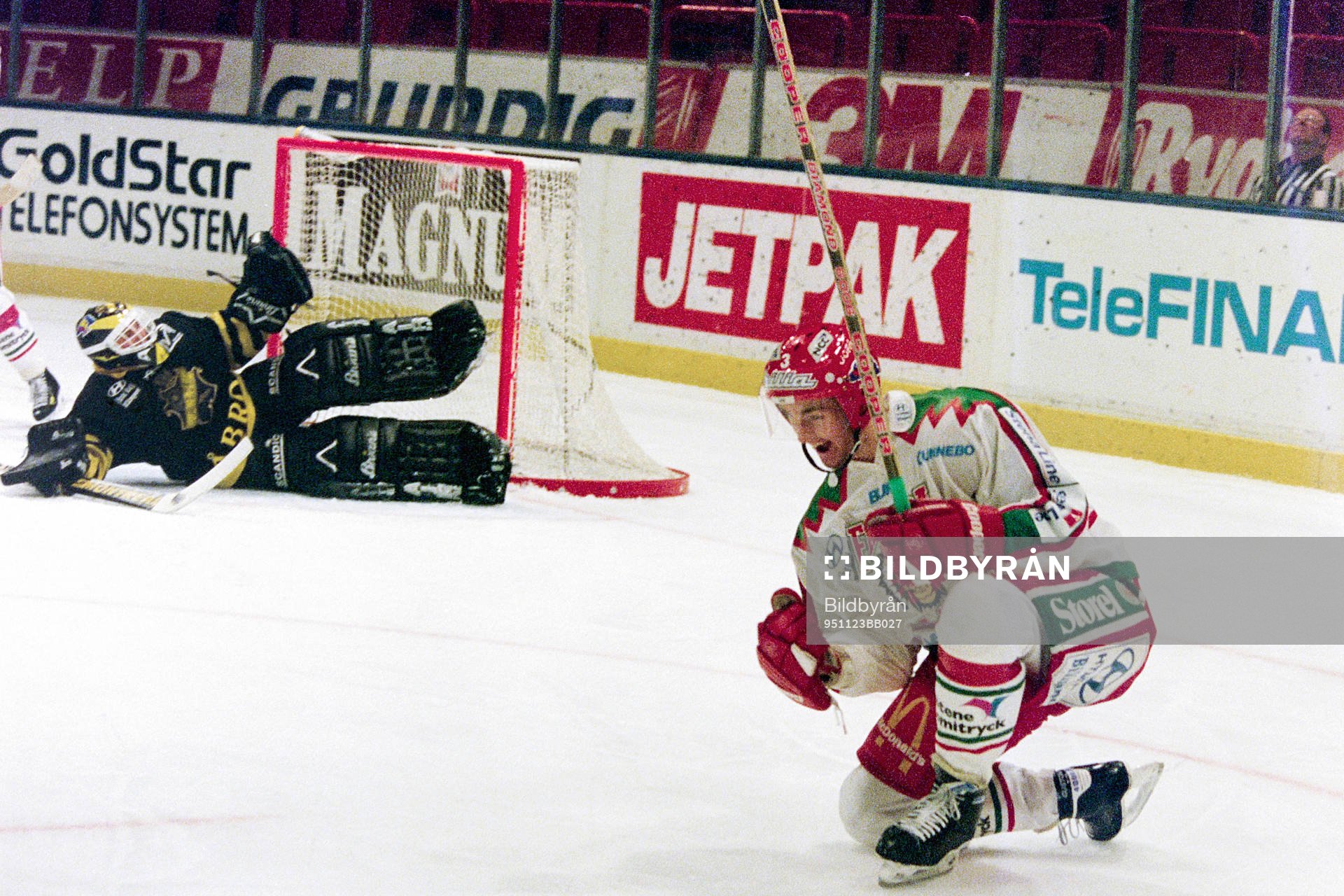 Jonas Andersson-Junkka, Västra Frölunda jublar