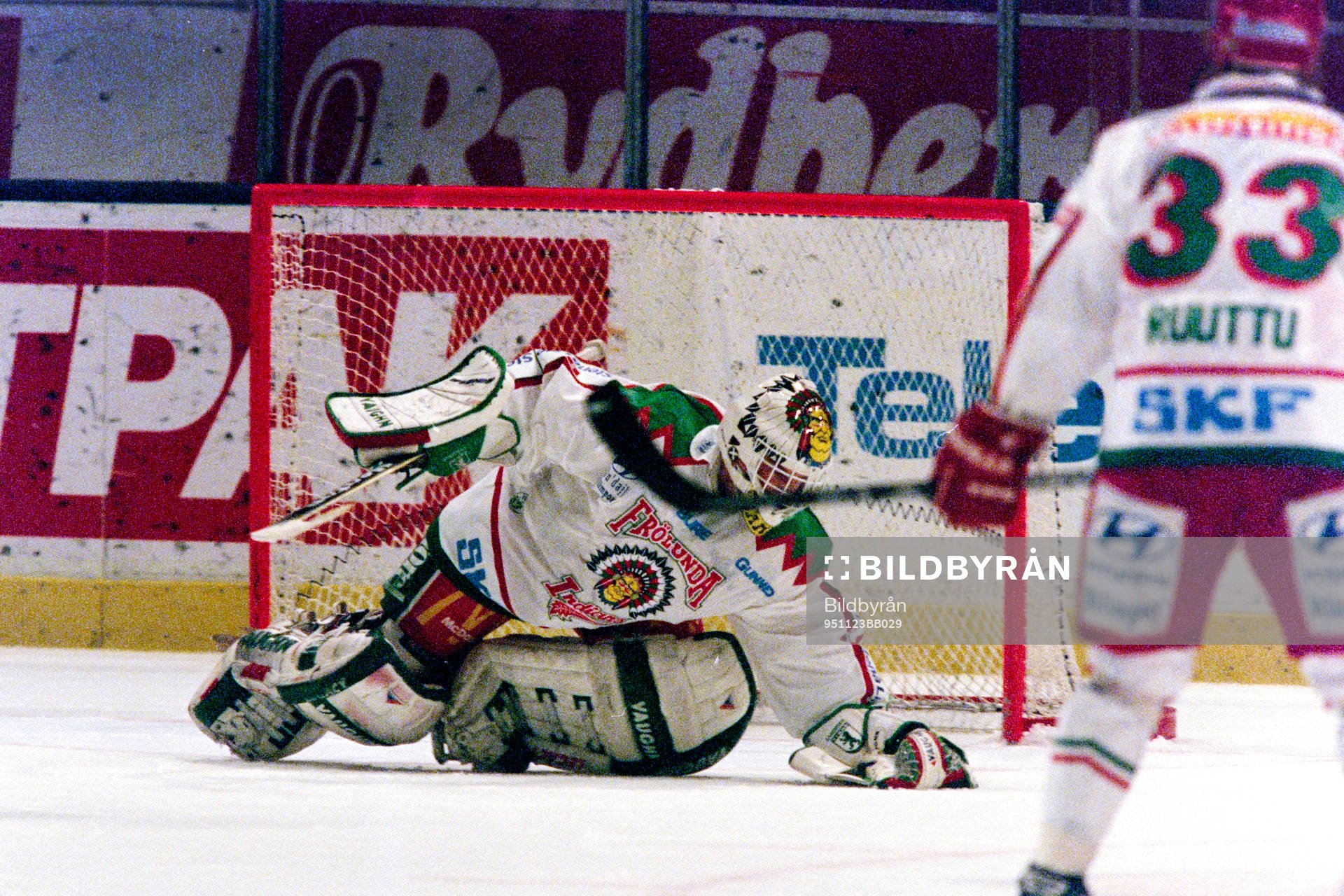 Mikael Sandberg, målvakt i Frölunda