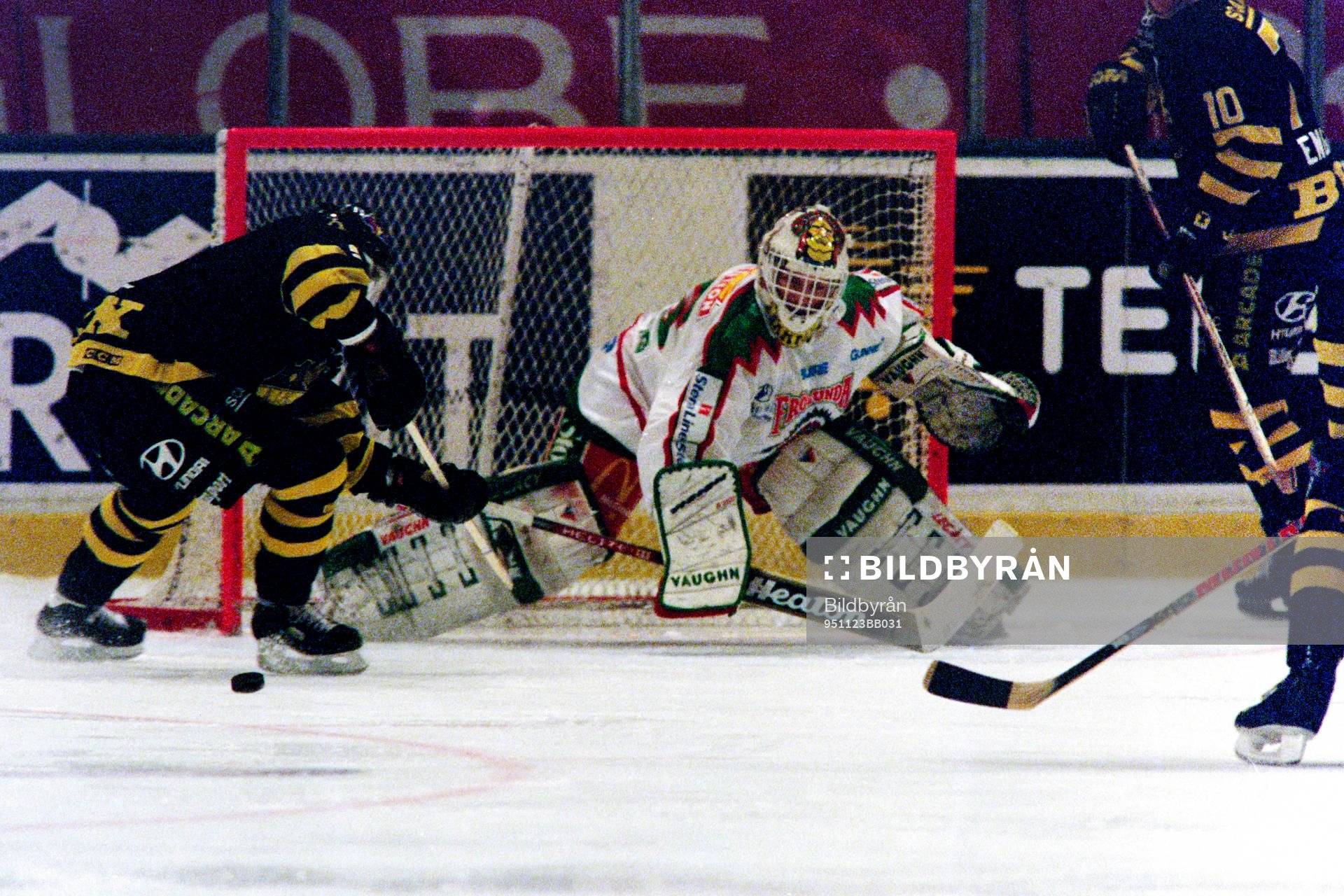 Mikael Sandberg, målvakt i Frölunda