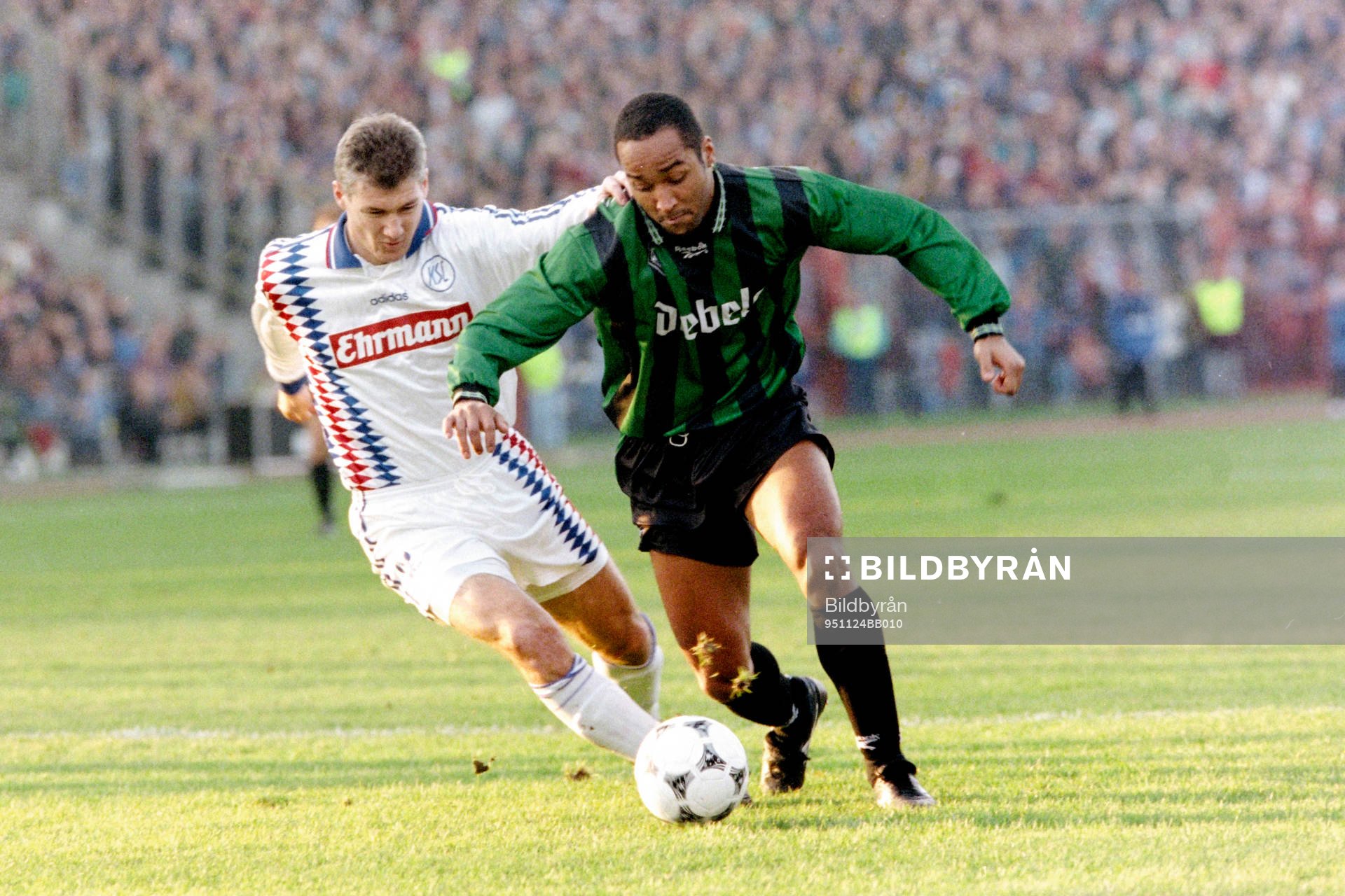 Fotboll, Bundesliga, Karlsruhe - Borussia Mönchengladbach,