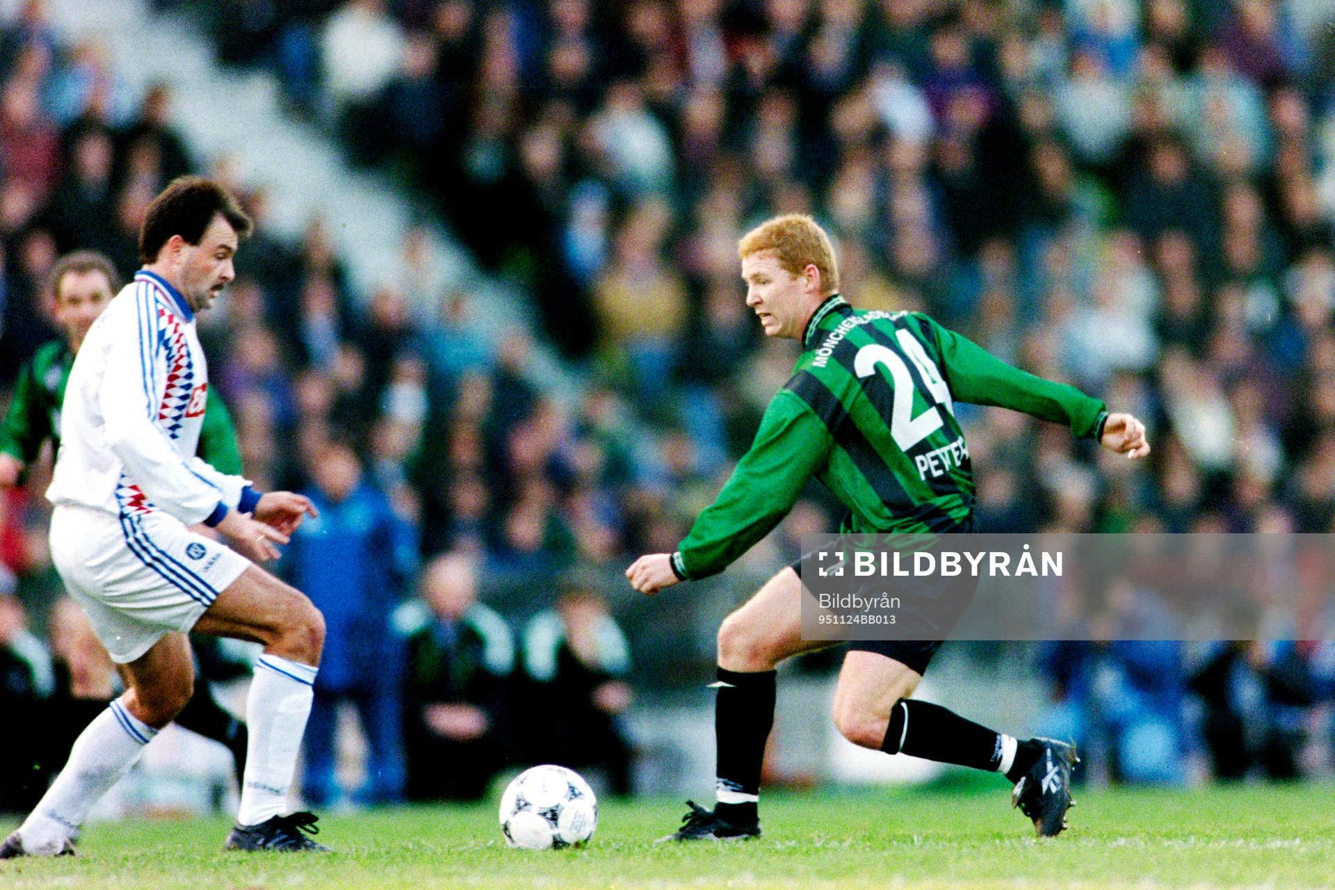 Fotboll, Bundesliga, Karlsruhe - Borussia Mönchengladbach,