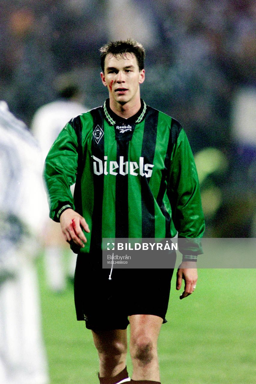 Fotboll, Bundesliga, Karlsruhe - Borussia Mönchengladbach,