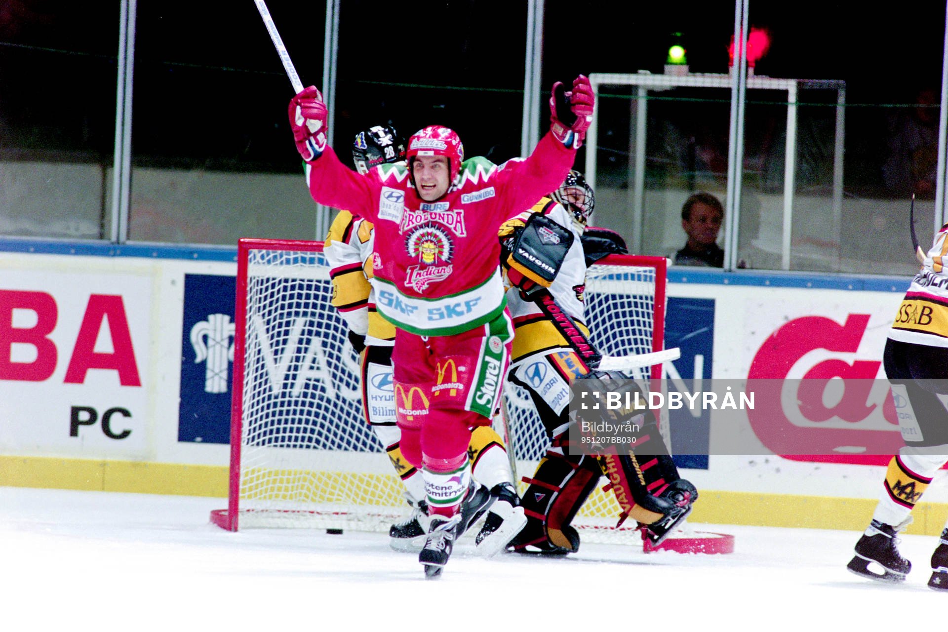 Peter Berndtsson, Västra Frölunda jublar