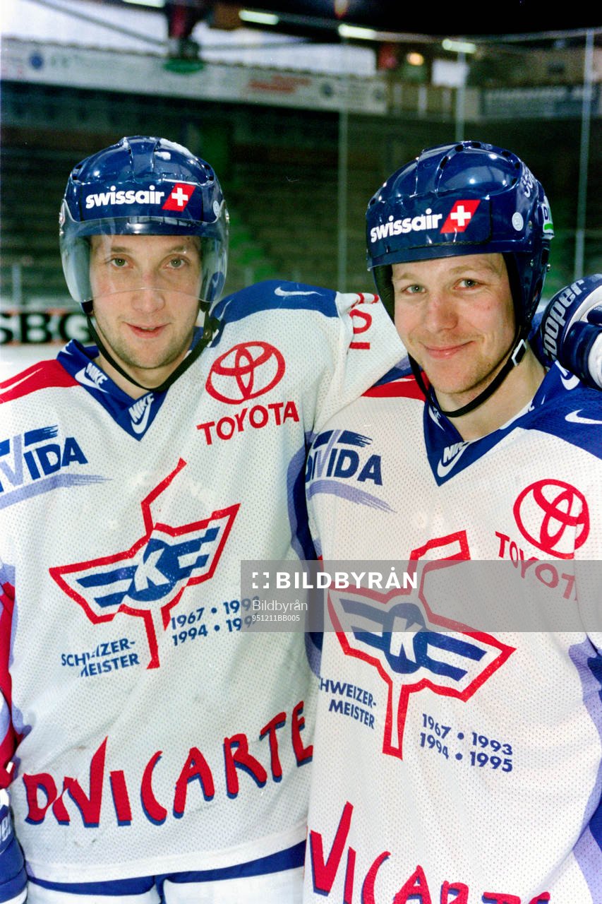 Mikael Johansson och Charles Berglund
