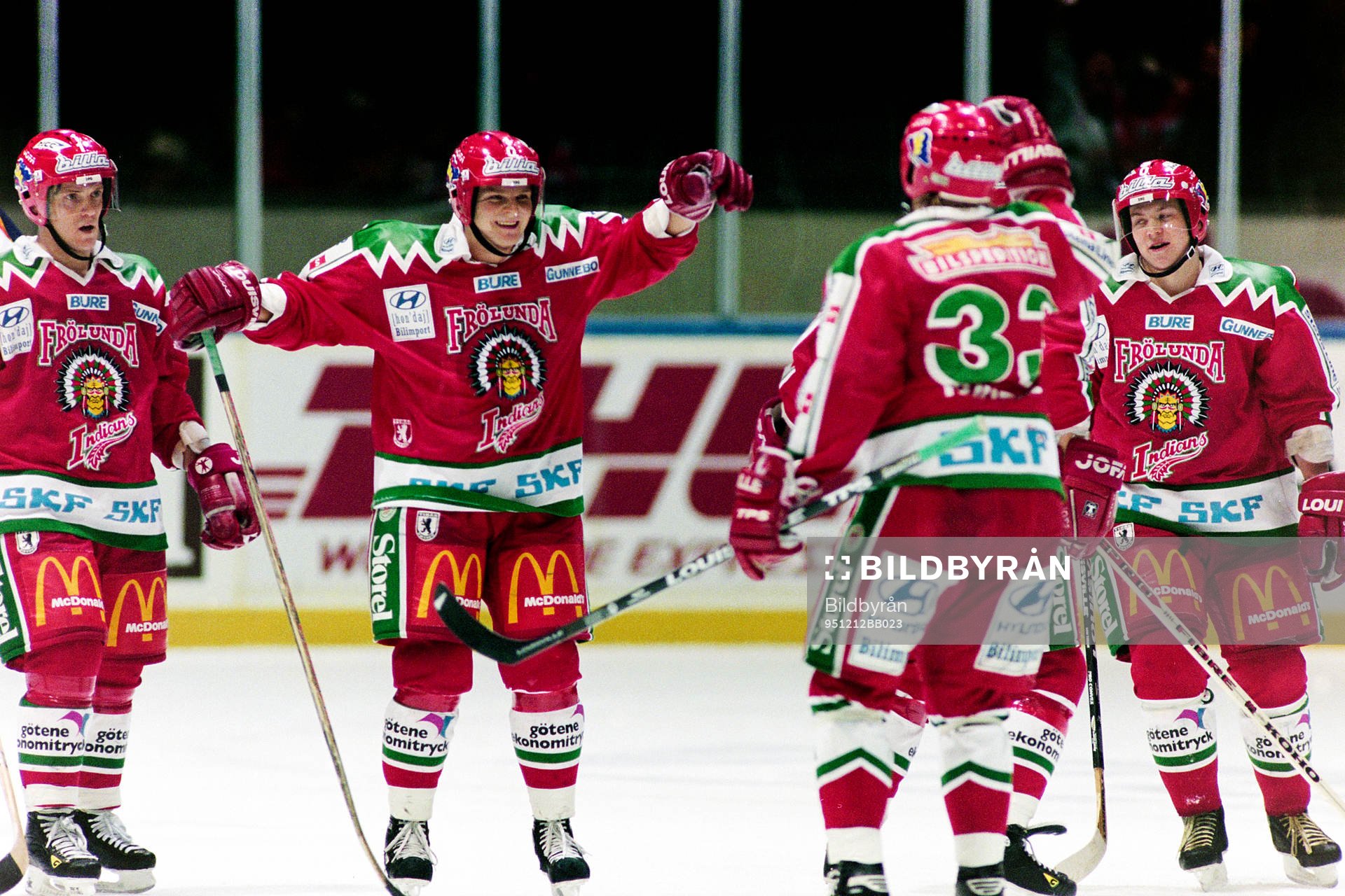 Marko Jantunen och Frölunda jublar