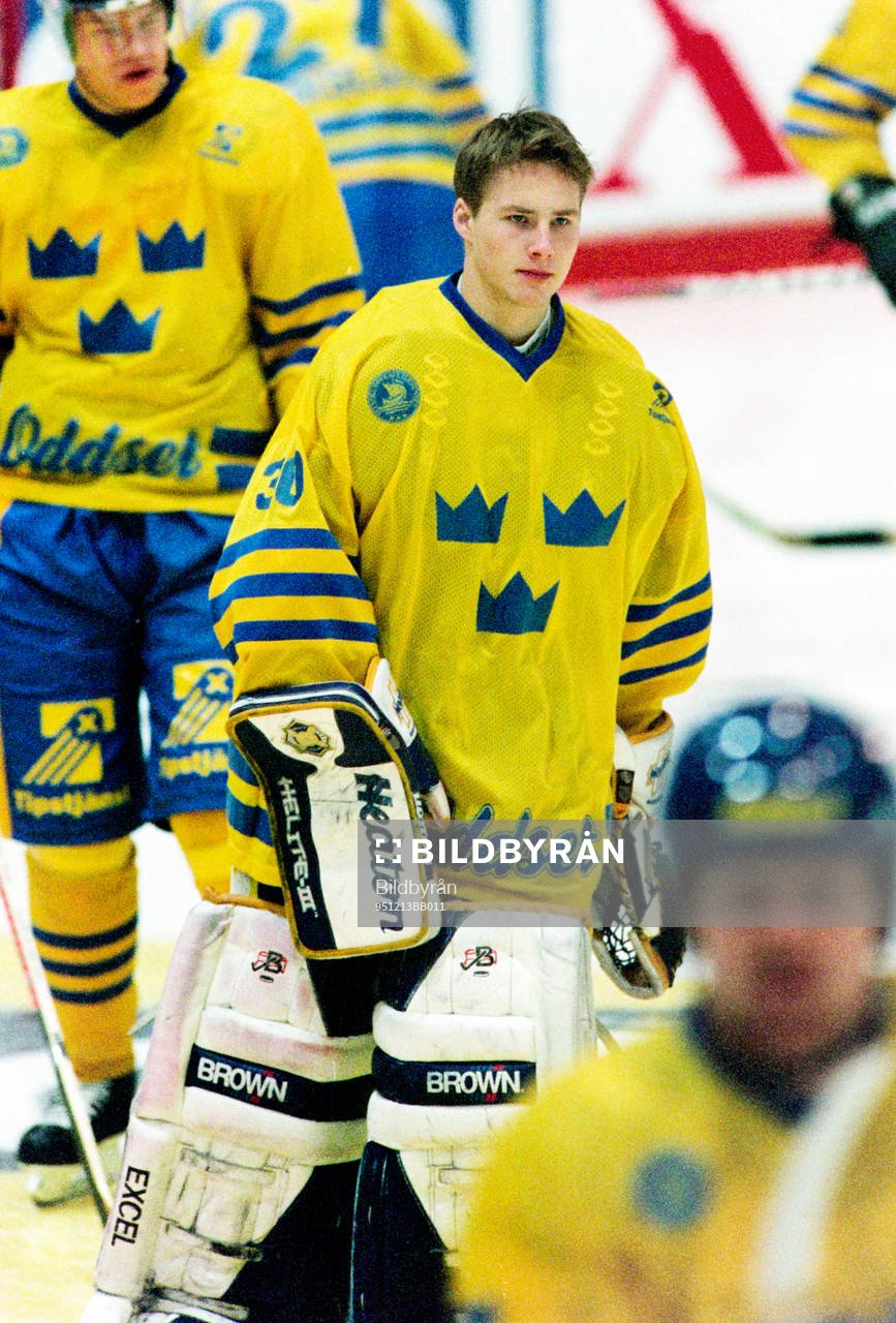 Johan Hedberg, målvakt, Sverige