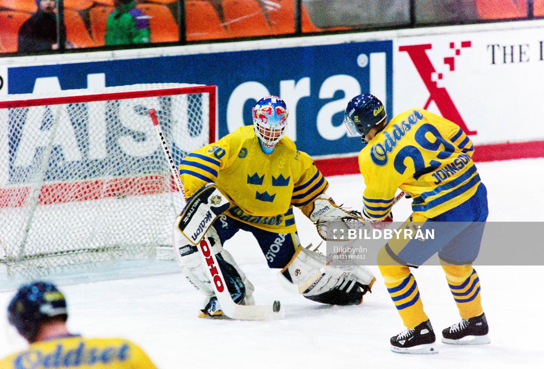 Johan Hedberg, målvakt, Sverige