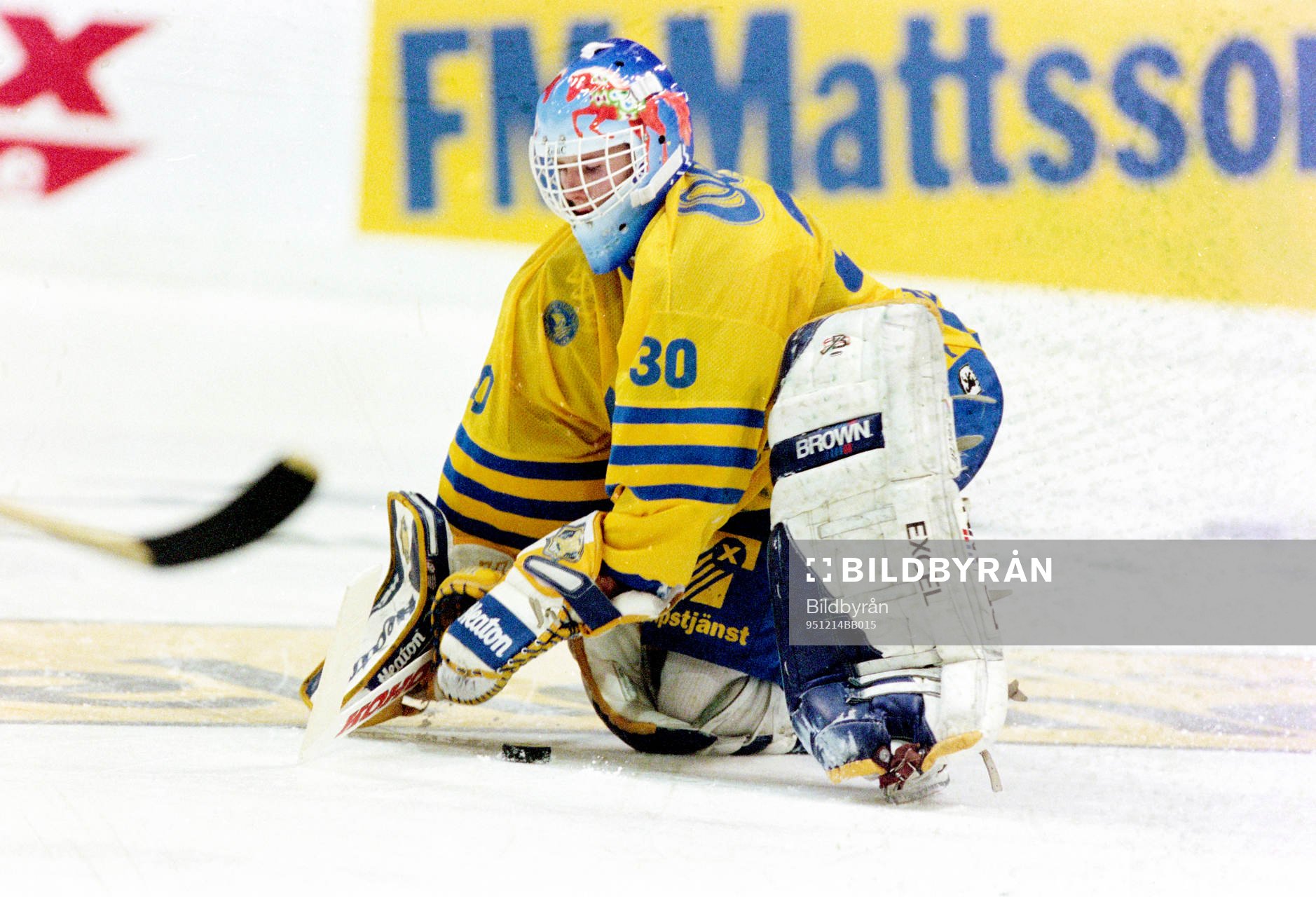 Johan Hedberg, målvakt, Sverige