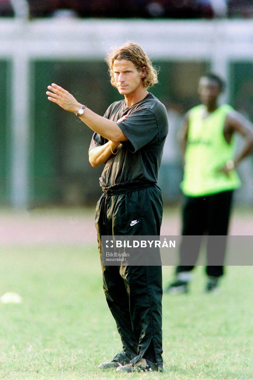 Roger Palmgren, förbundskapten i Sierra Leone