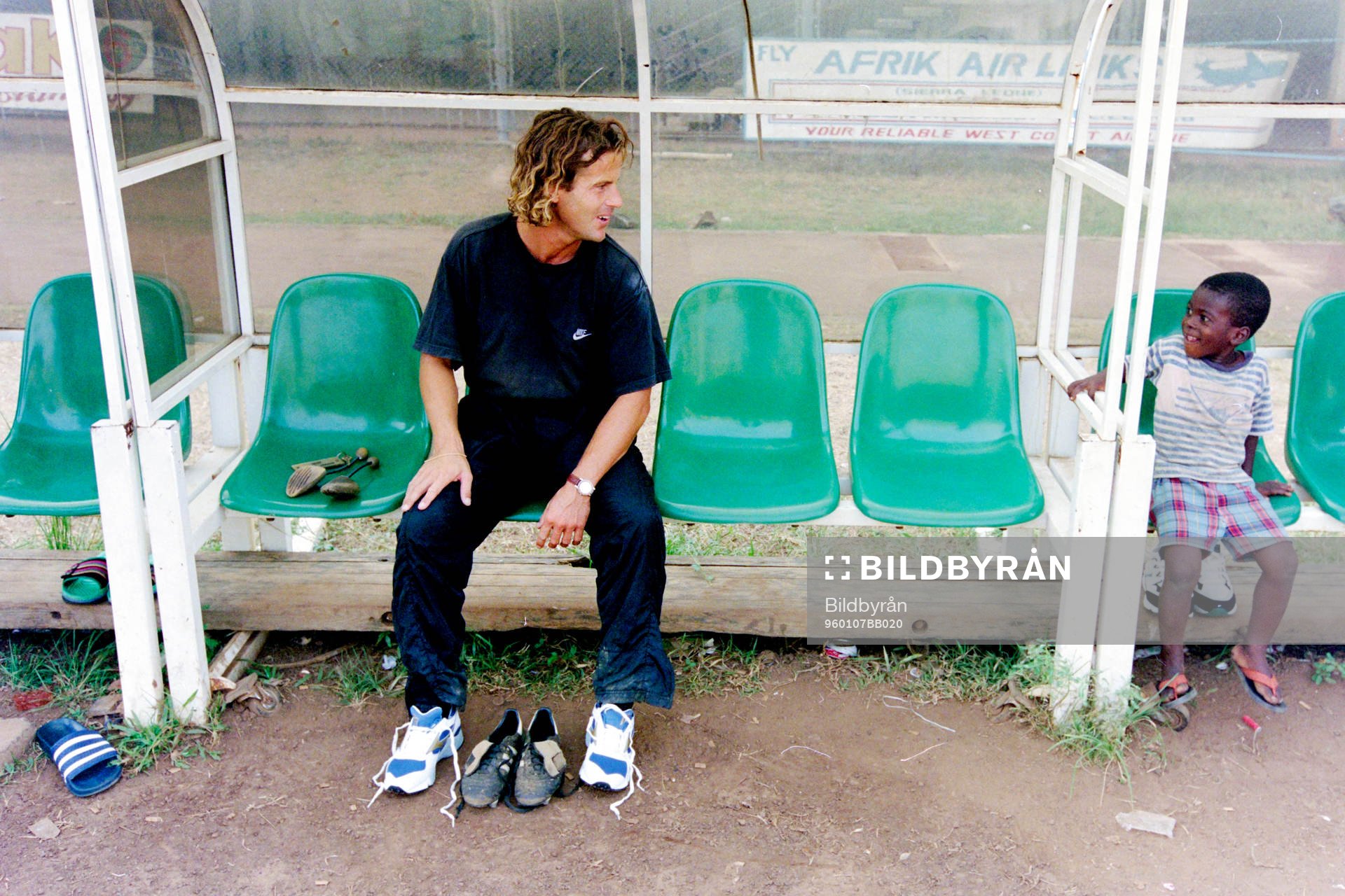 Roger Palmgren, förbundskapten i Sierra Leone