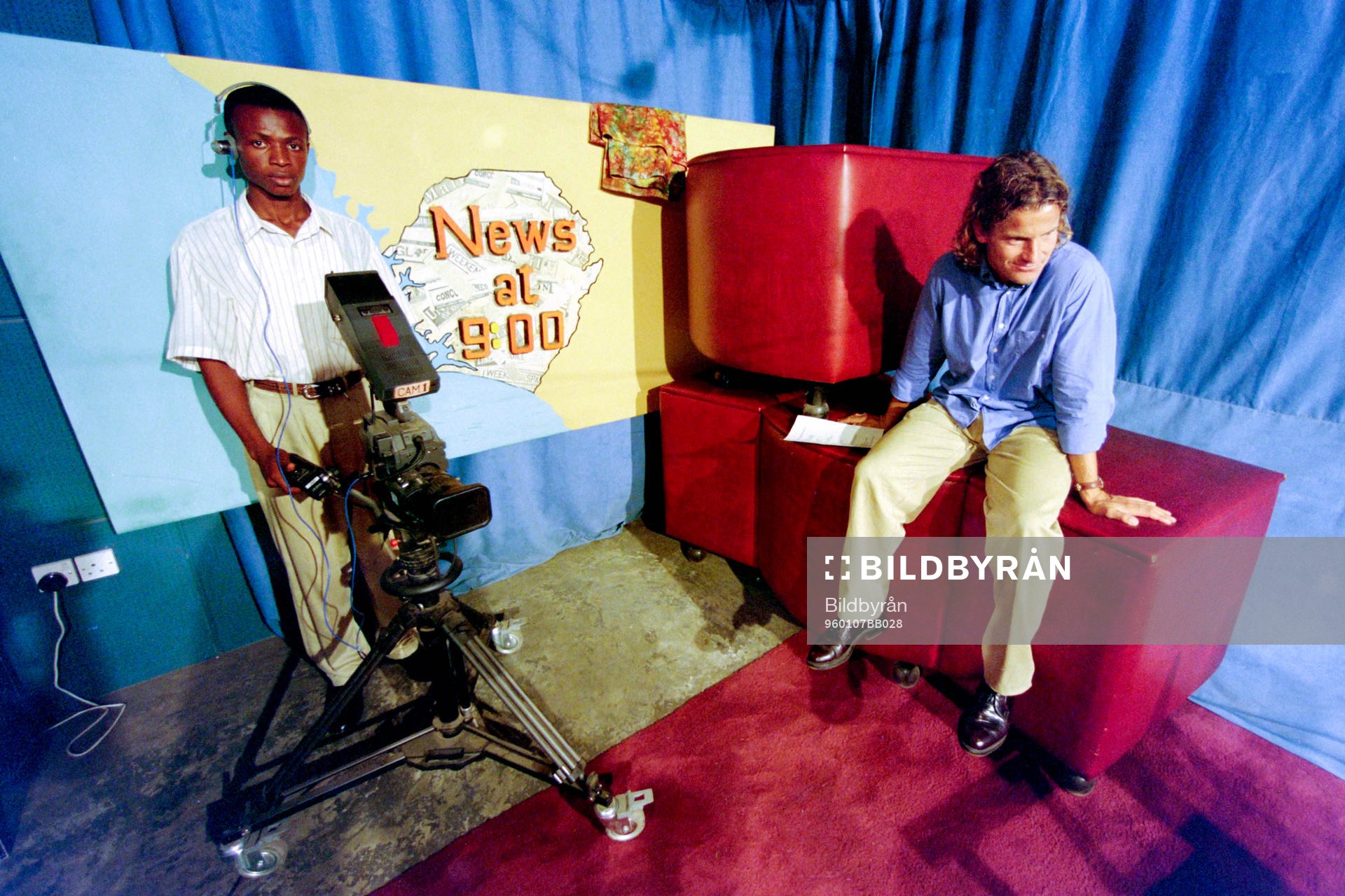 Roger Palmgren, förbundskapten i Sierra Leone
