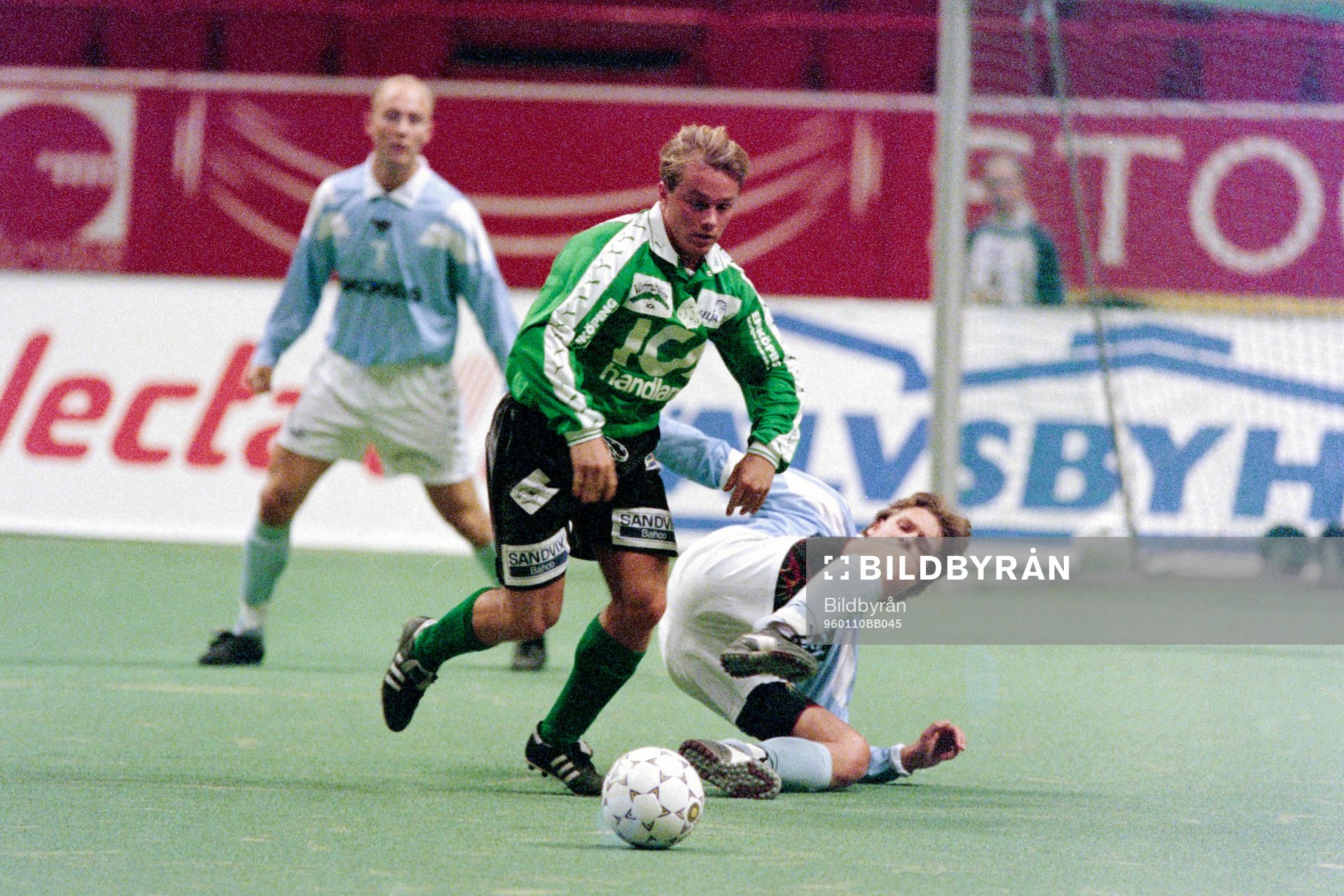 Fotboll, SM, 5-manna, Malmö - Enköping