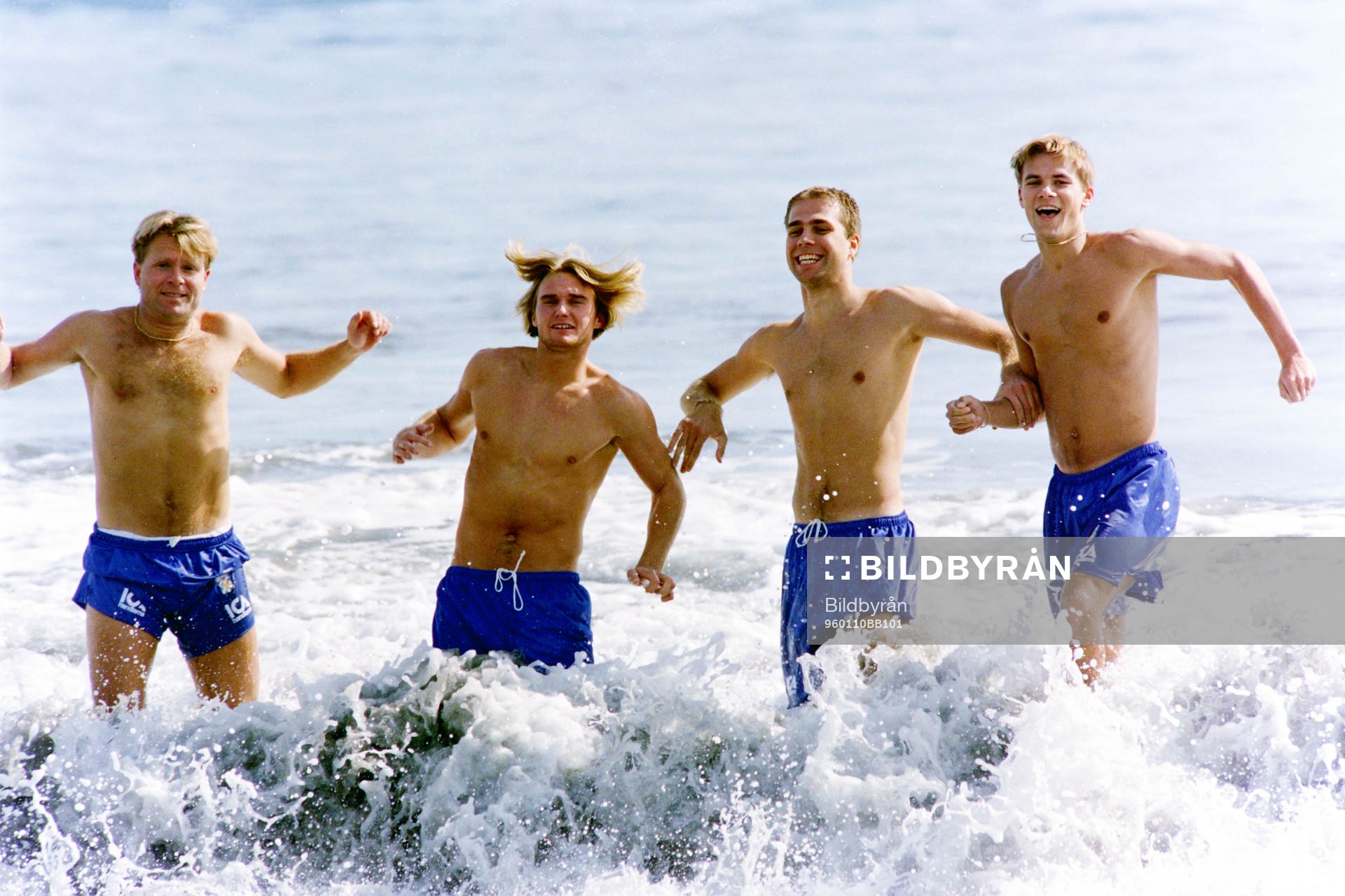 Mats Jingblad, Andreas Andersson, Teddy Lucic och Niclas