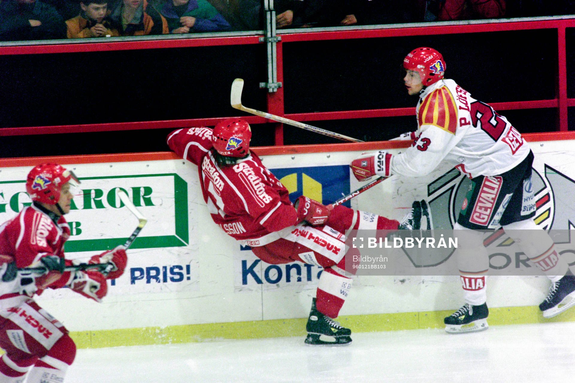 Per Löfström, Brynäs stoppar en trojaspelare