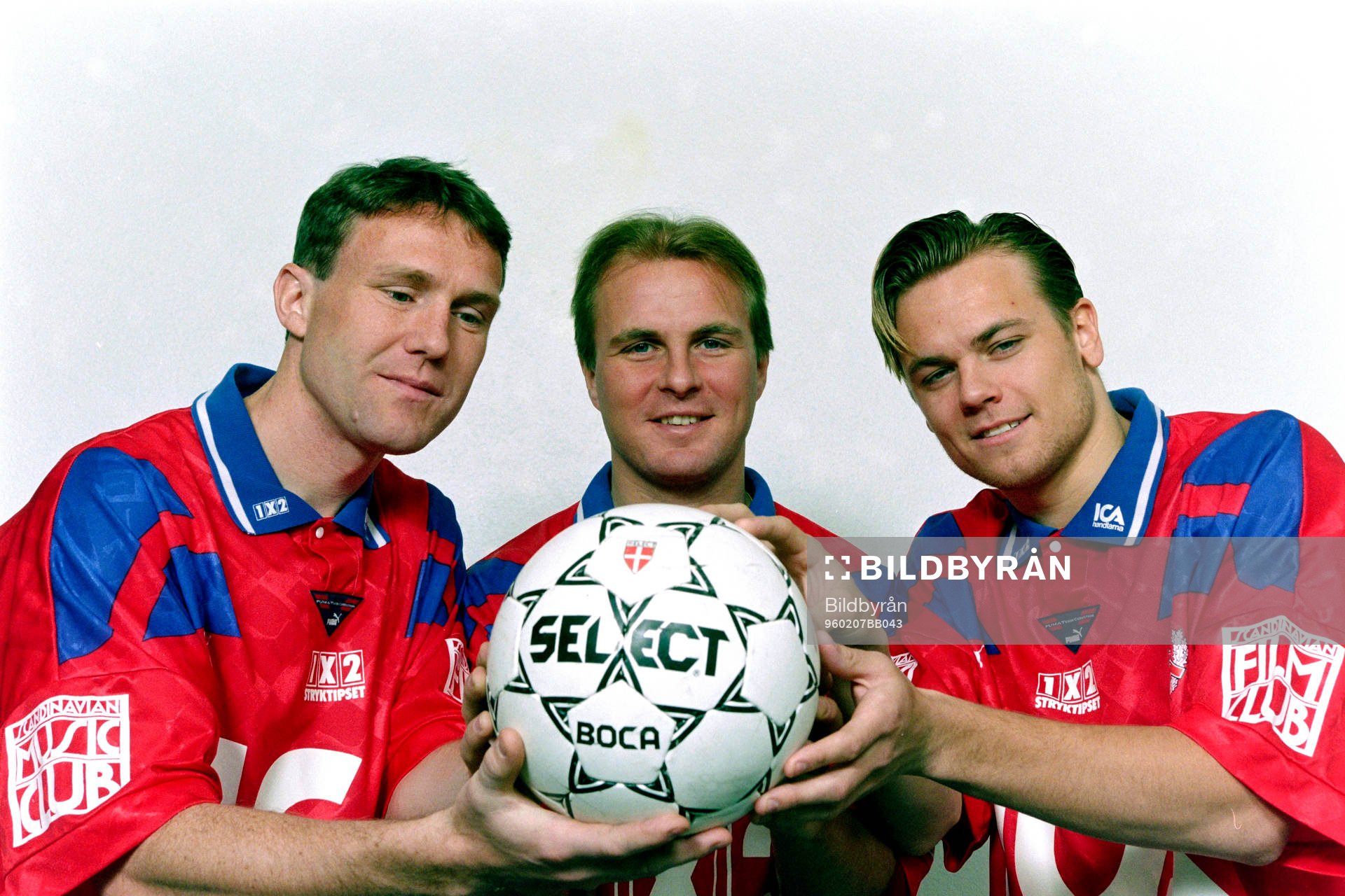 Jan Eriksson, Peter Wibrån och Mattias Jonson, Helsingborg