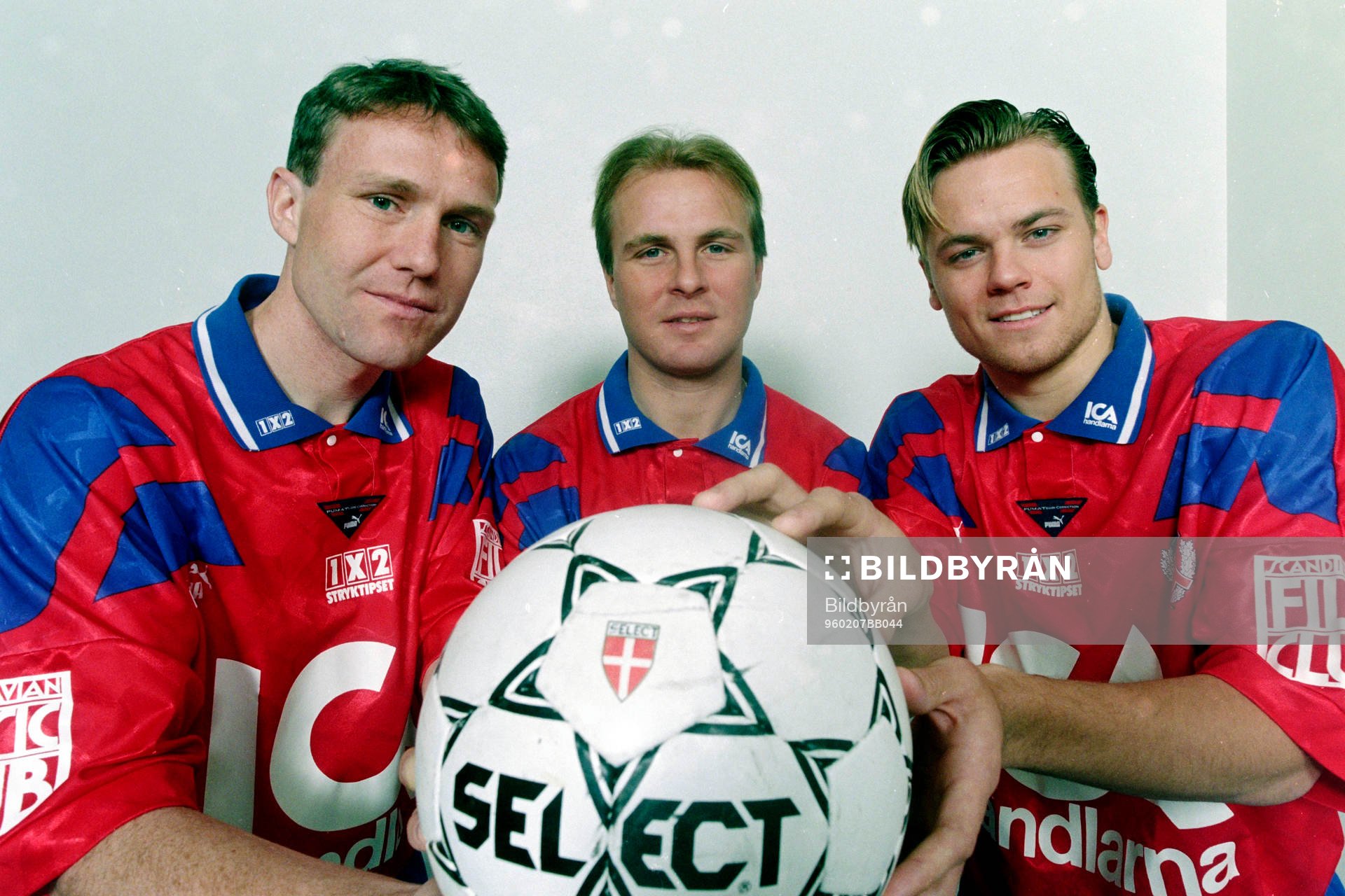 Jan Eriksson, Peter Wibrån och Mattias Jonson, Helsingborg