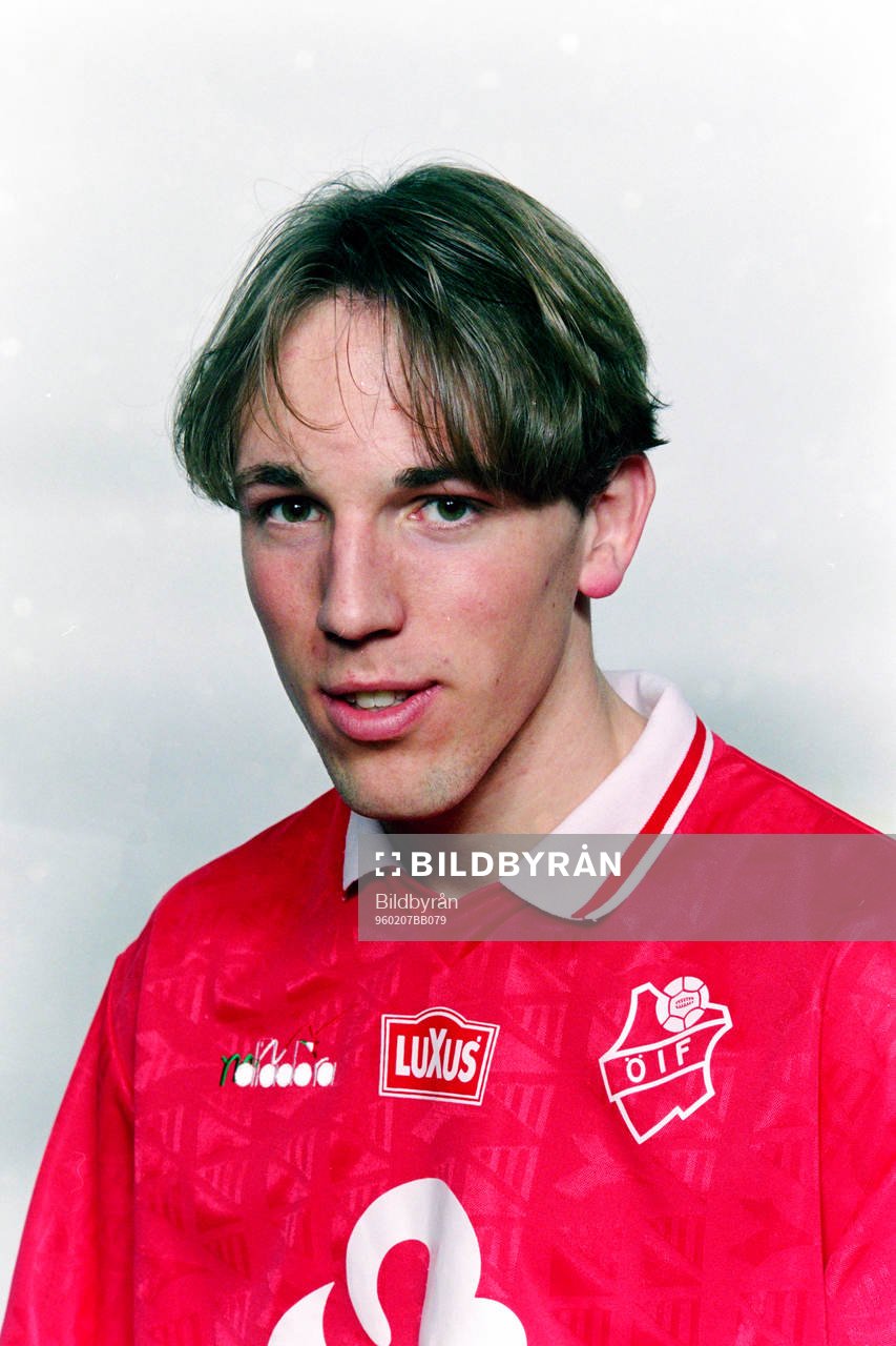 Fotboll, Allsvenskan, Öster, Porträtt: Joakim Lundblom, Öster. 