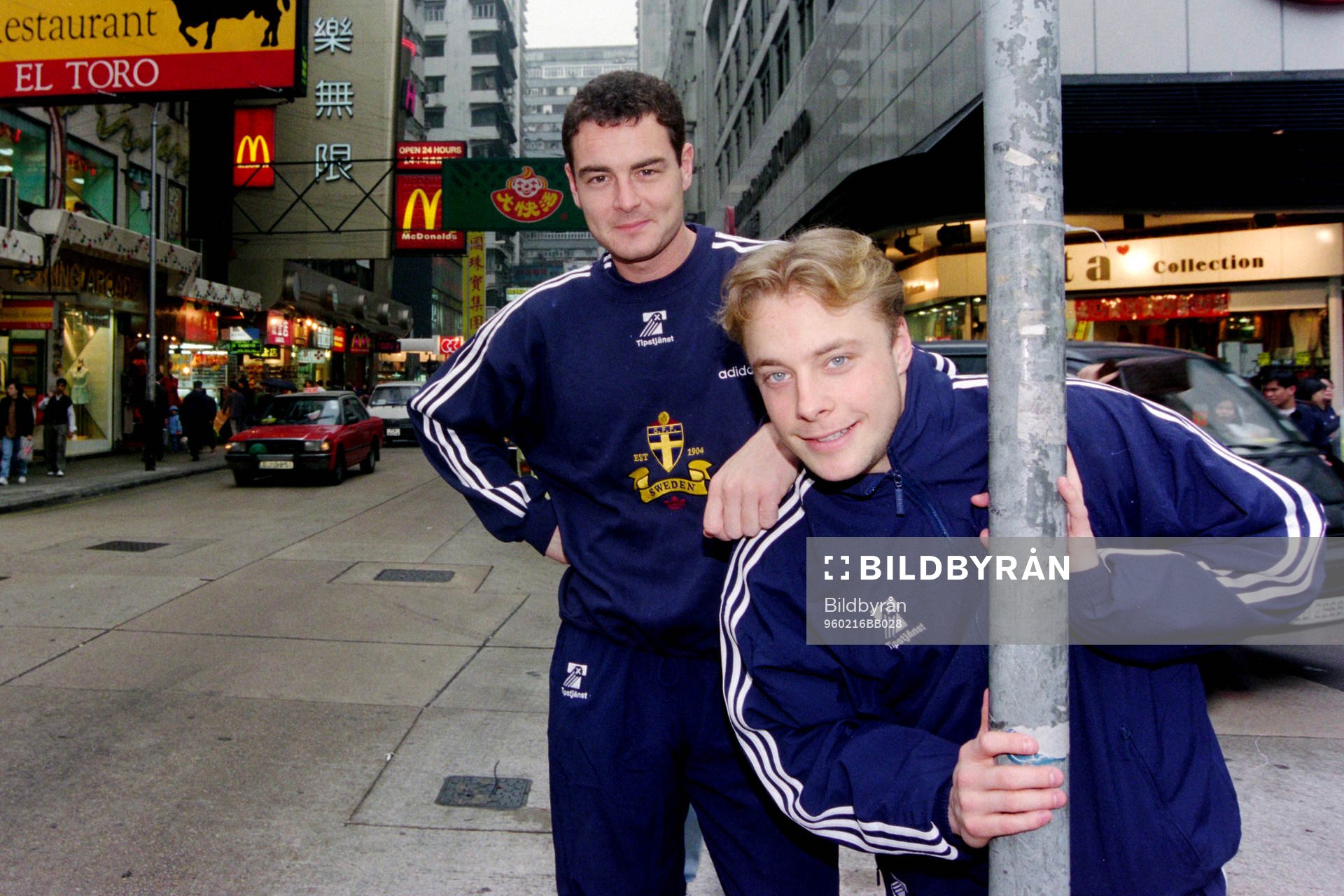 Christian Karlsson och Anders Andersson på stan
