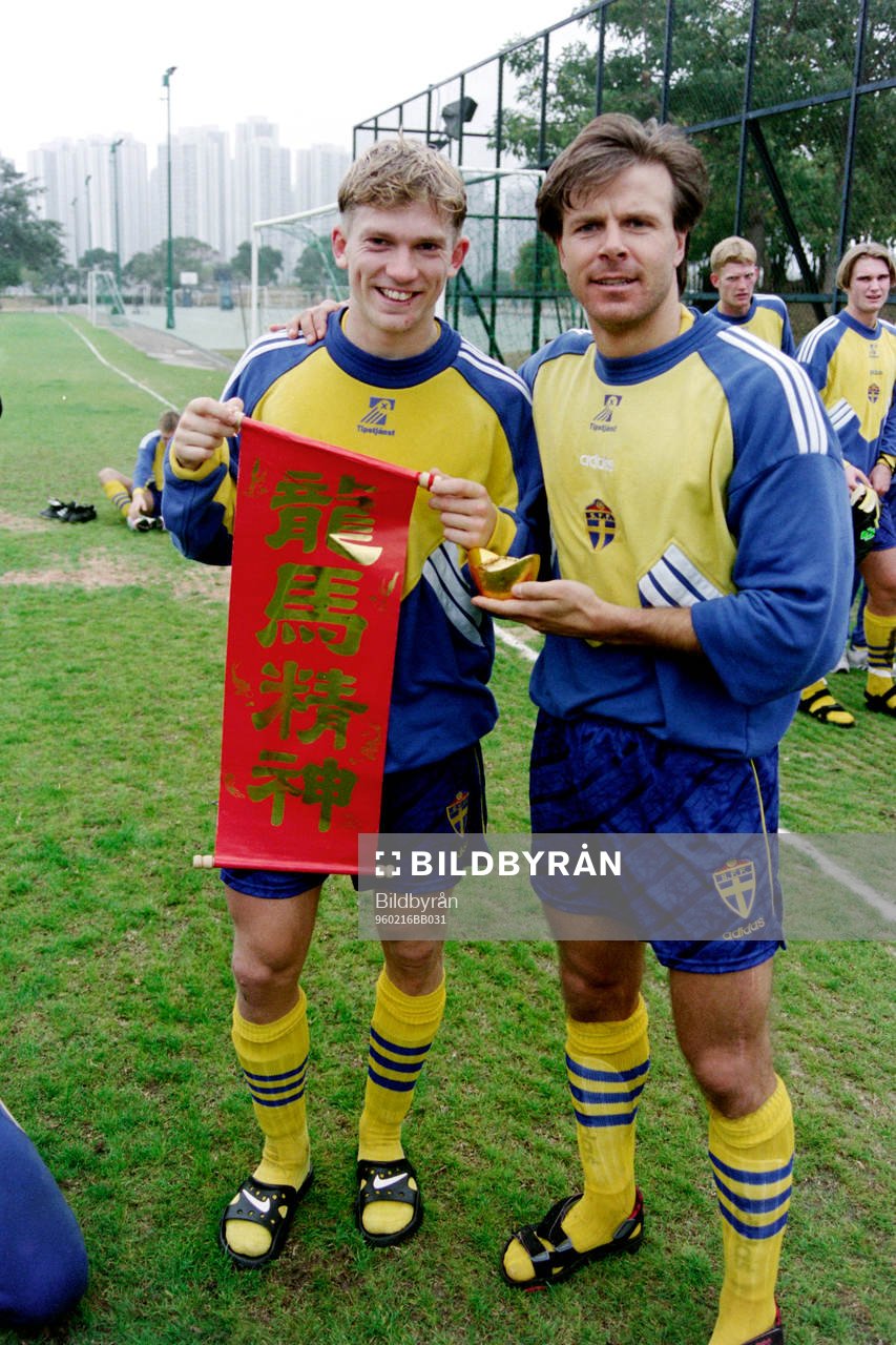 Jesper Blomqvist och Roland Nilsson