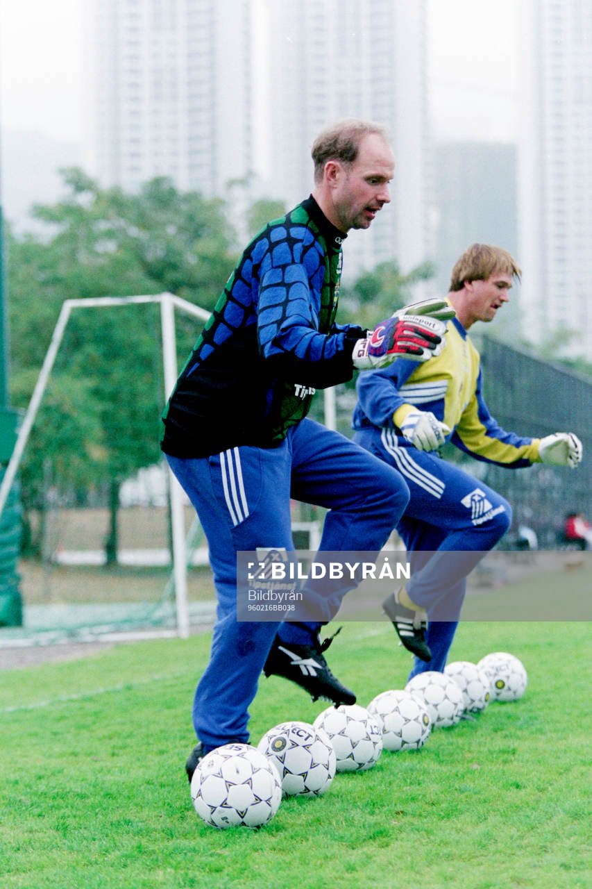 Thomas Ravelli och Bengt Andersson