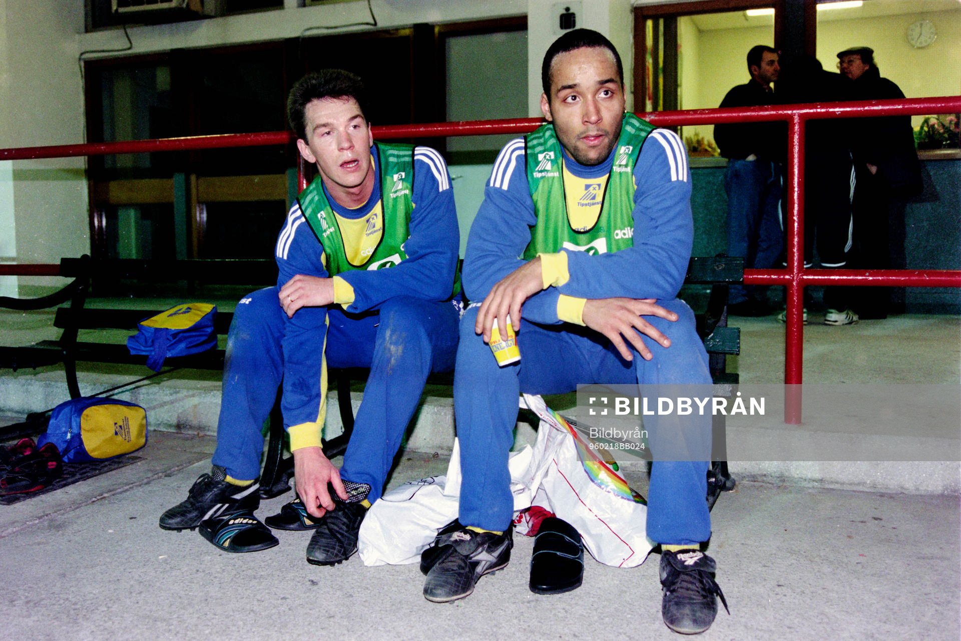 Patrik Andersson och Martin Dahlin, Sverige