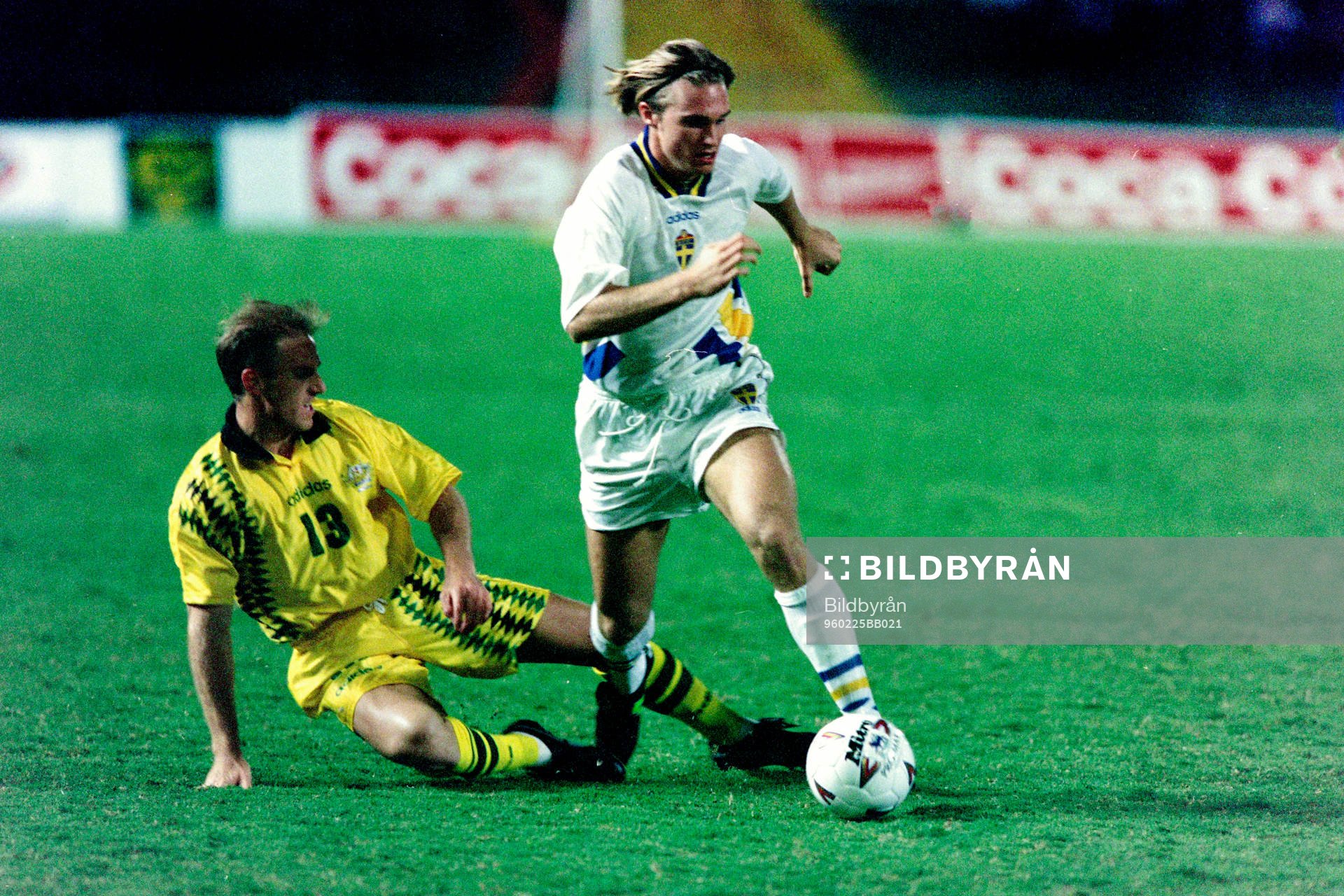 Fotboll, Sverige, Landslagsturné, Brisbane, Sverige -