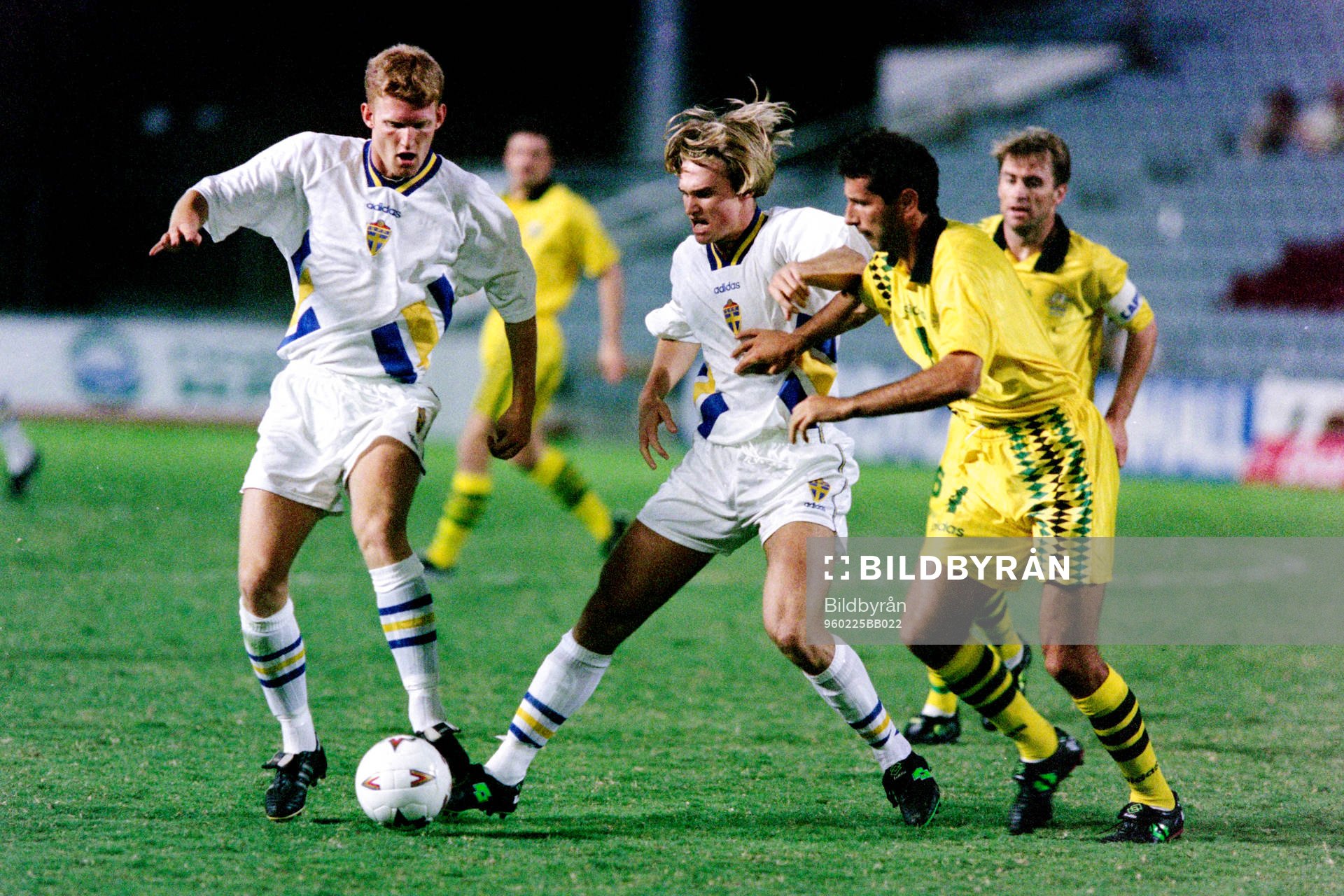 Fotboll, Sverige, Landslagsturné, Brisbane, Sverige -