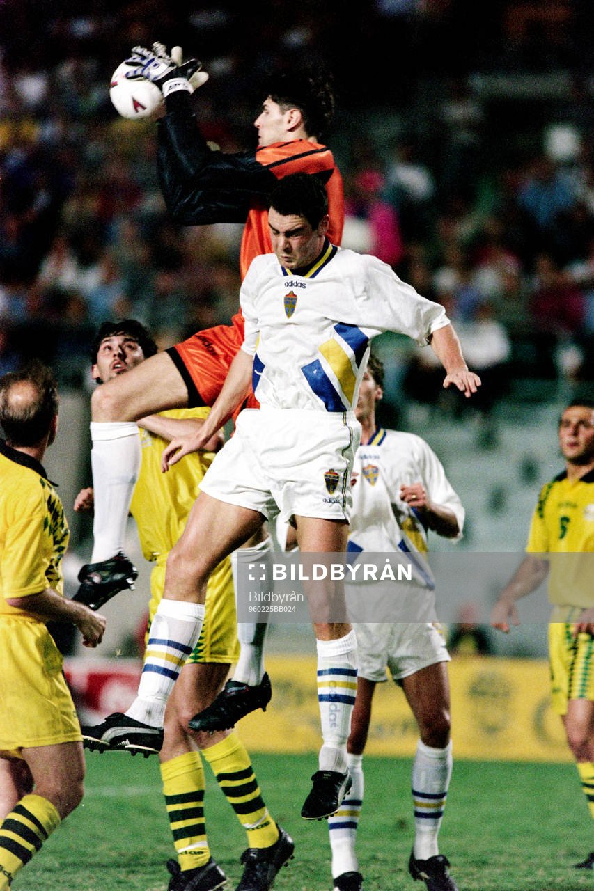 Fotboll, Sverige, Landslagsturné, Brisbane, Sverige -