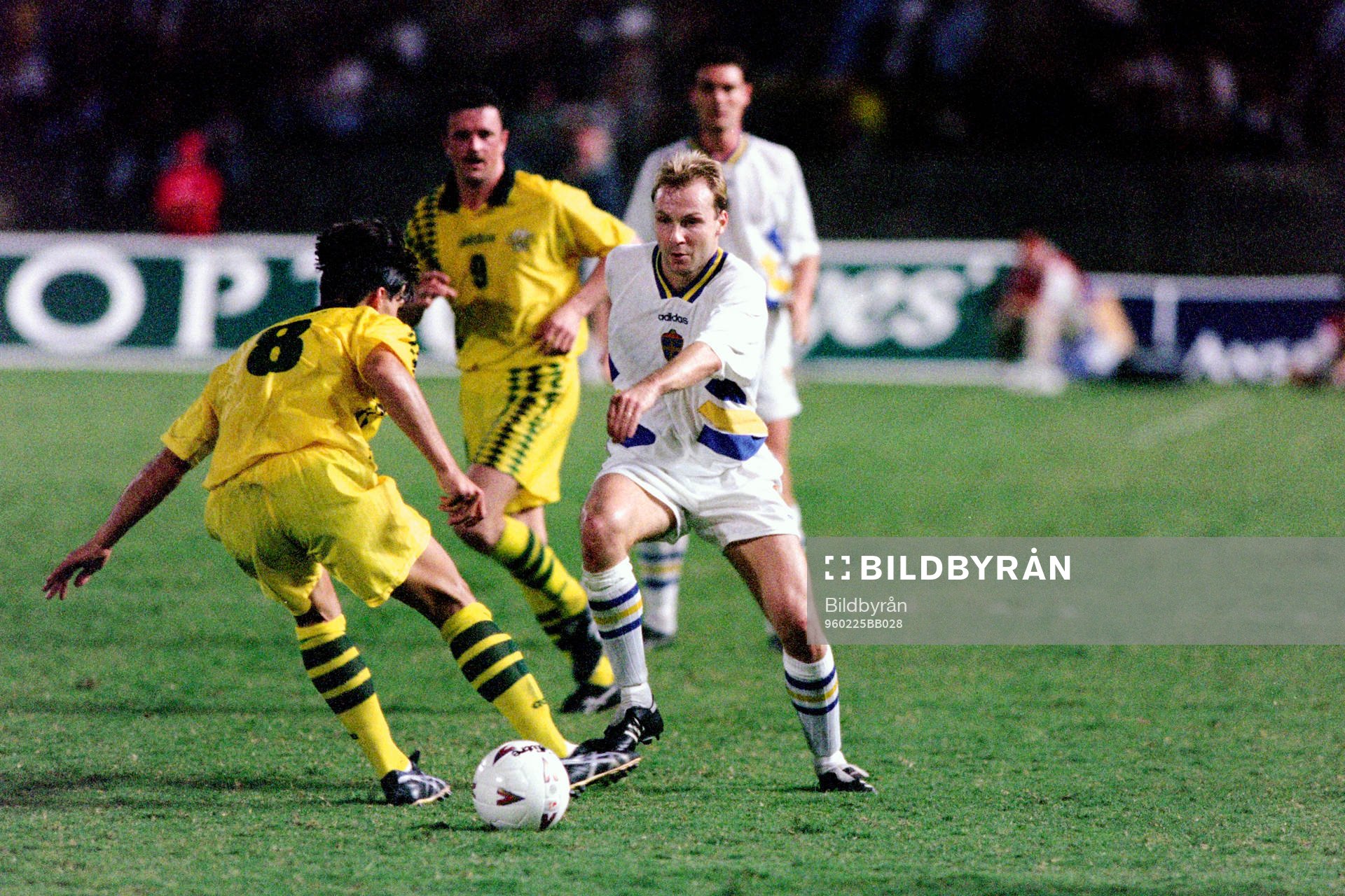 Fotboll, Sverige, Landslagsturné, Brisbane, Sverige -