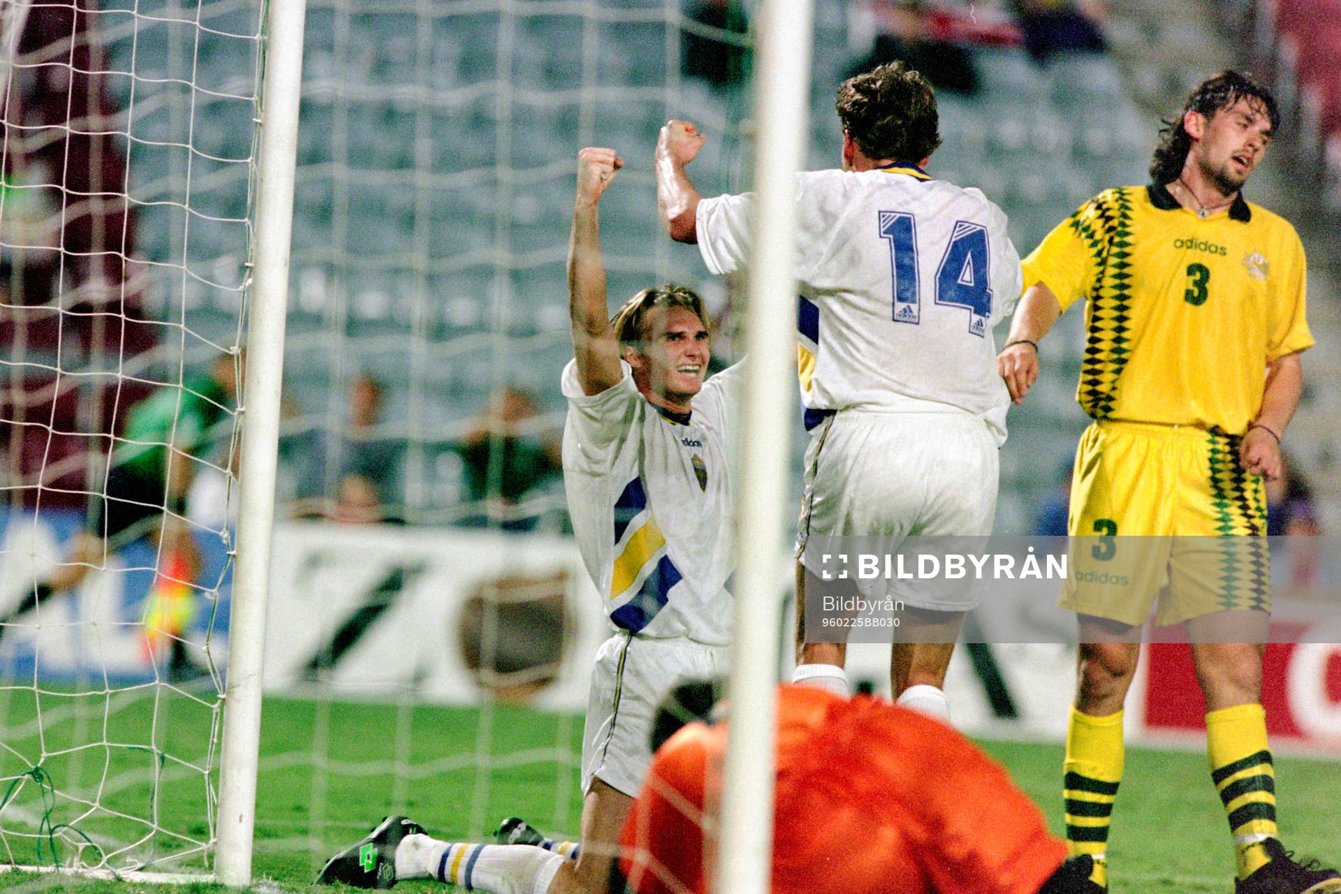 Fotboll, Sverige, Landslagsturné, Brisbane, Sverige -