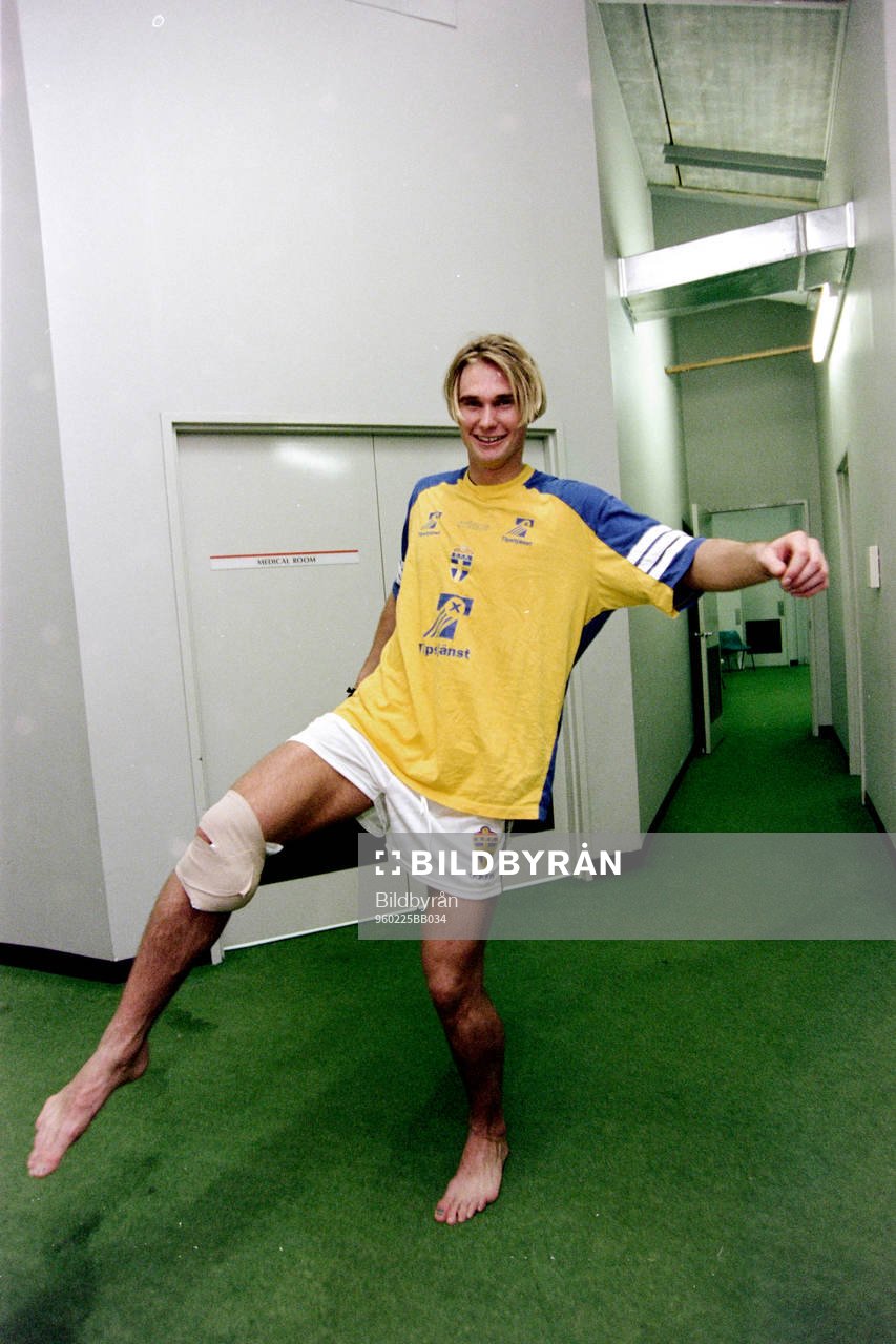 Fotboll, Sverige, Landslagsturné, Brisbane, Sverige -