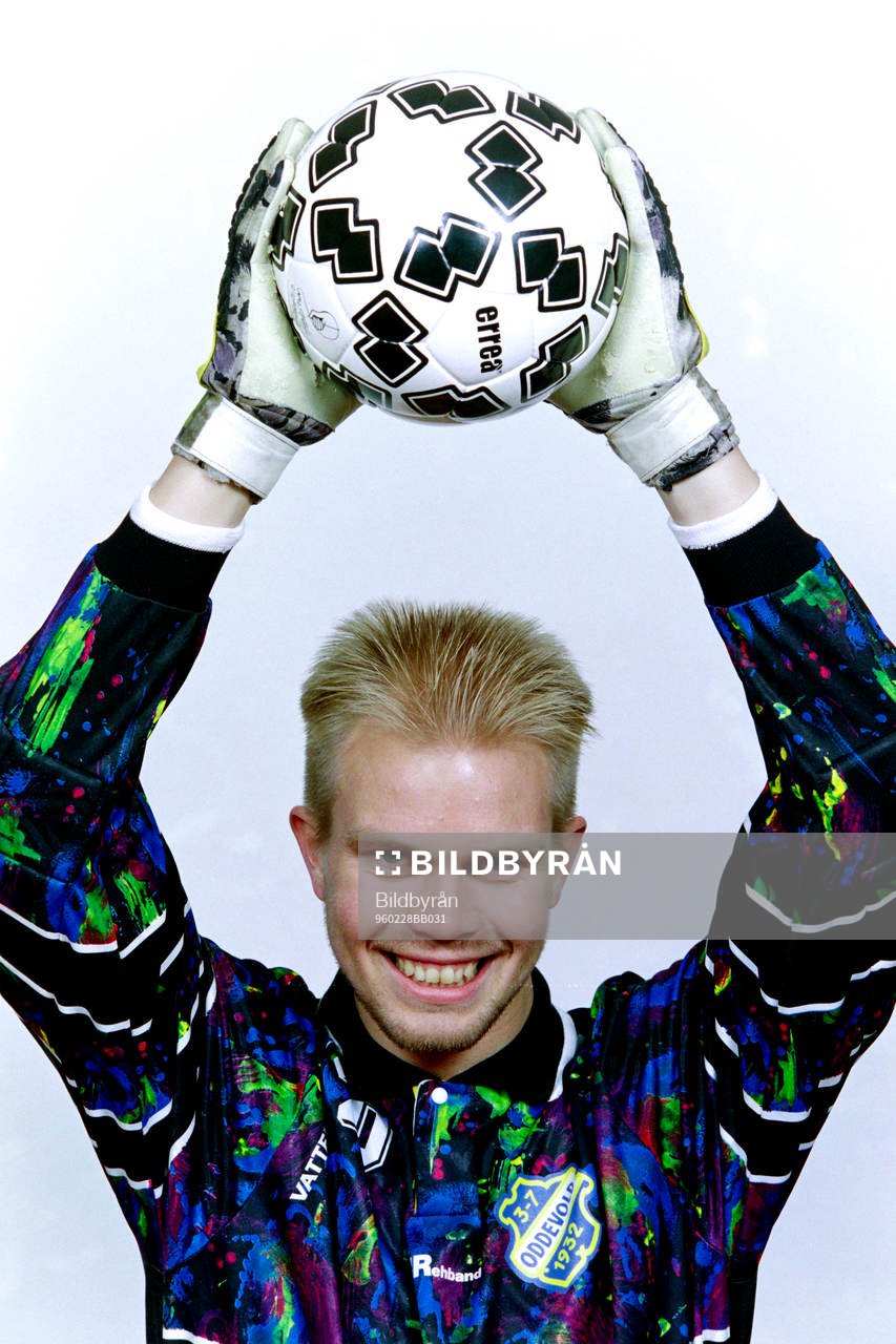 Fotboll, Allsvenskan, Oddevold, förhands: Magnus Kihlstedt, målvakt, Oddevold
