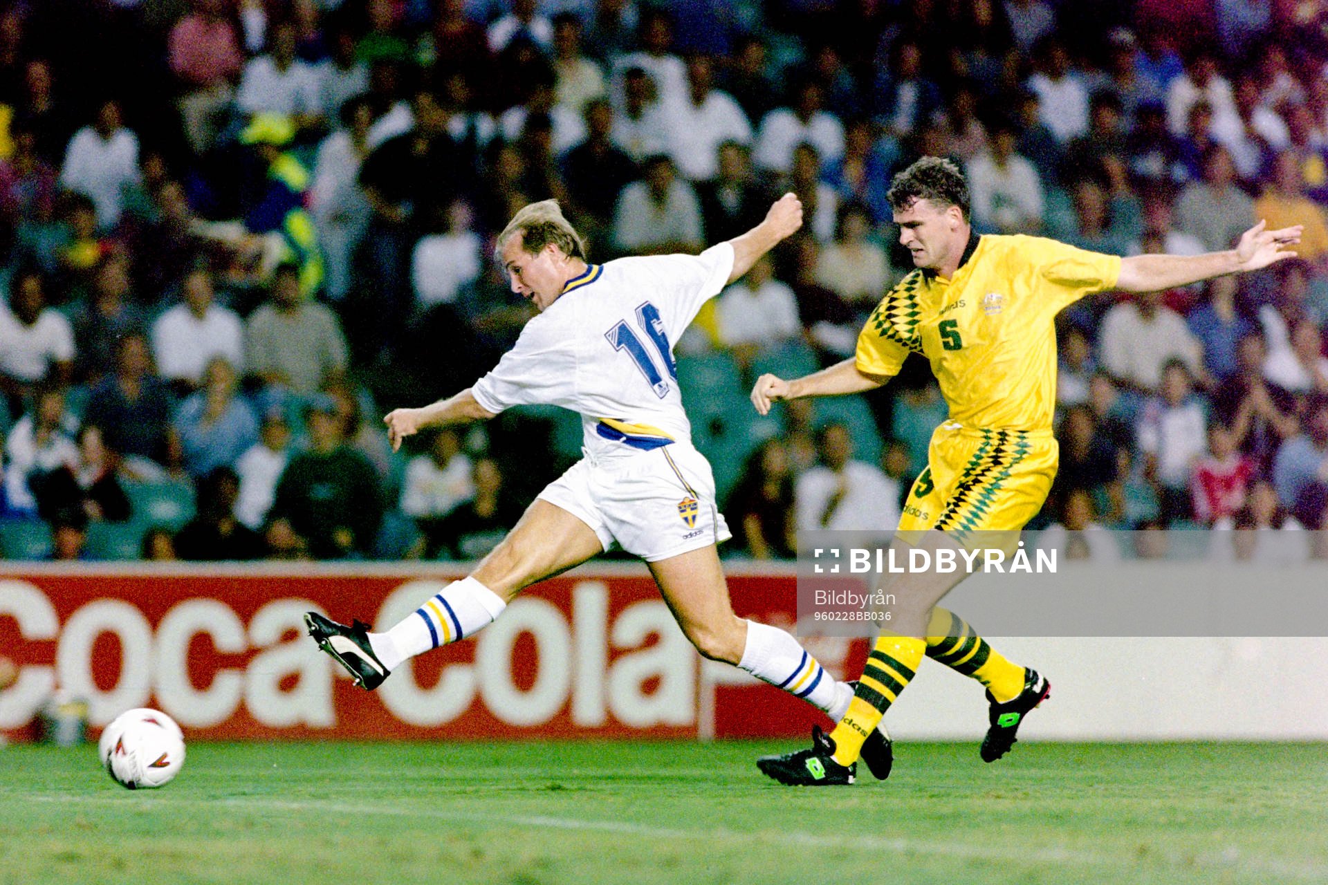 Fotboll, Sverige, Landslagsturné, Sydney, Sverige -