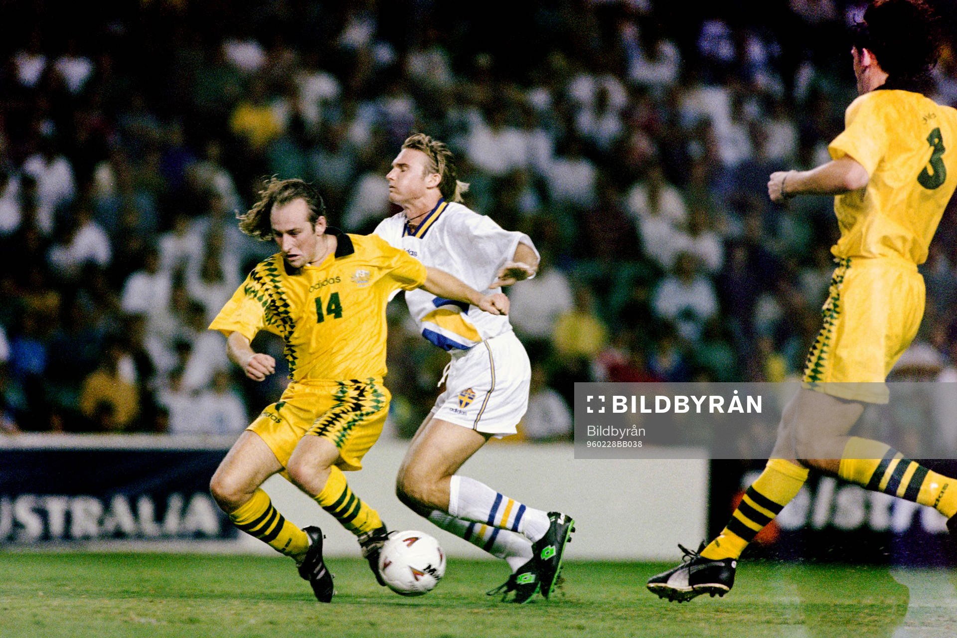 Fotboll, Sverige, Landslagsturné, Sydney, Sverige -
