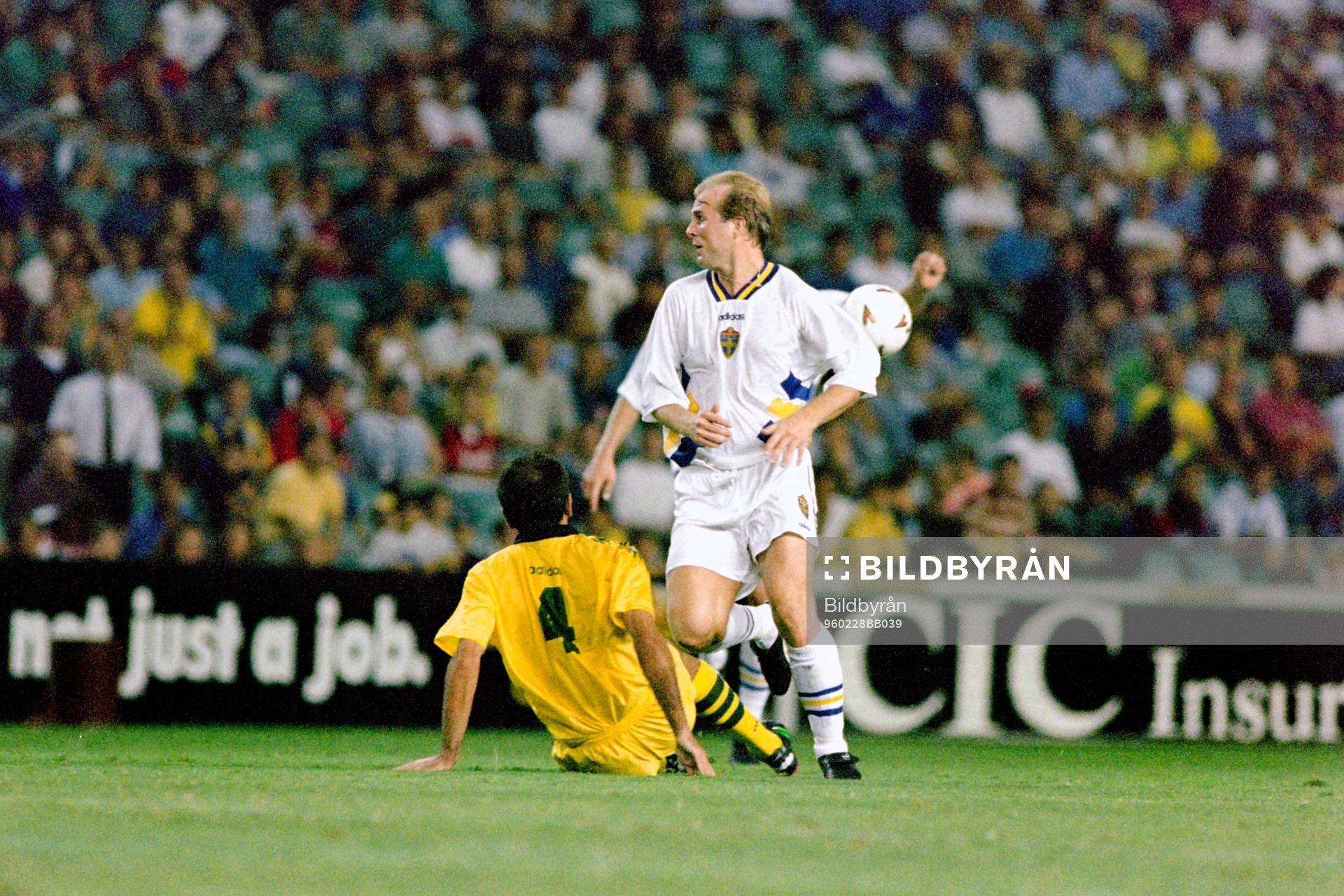 Fotboll, Sverige, Landslagsturné, Sydney, Sverige -