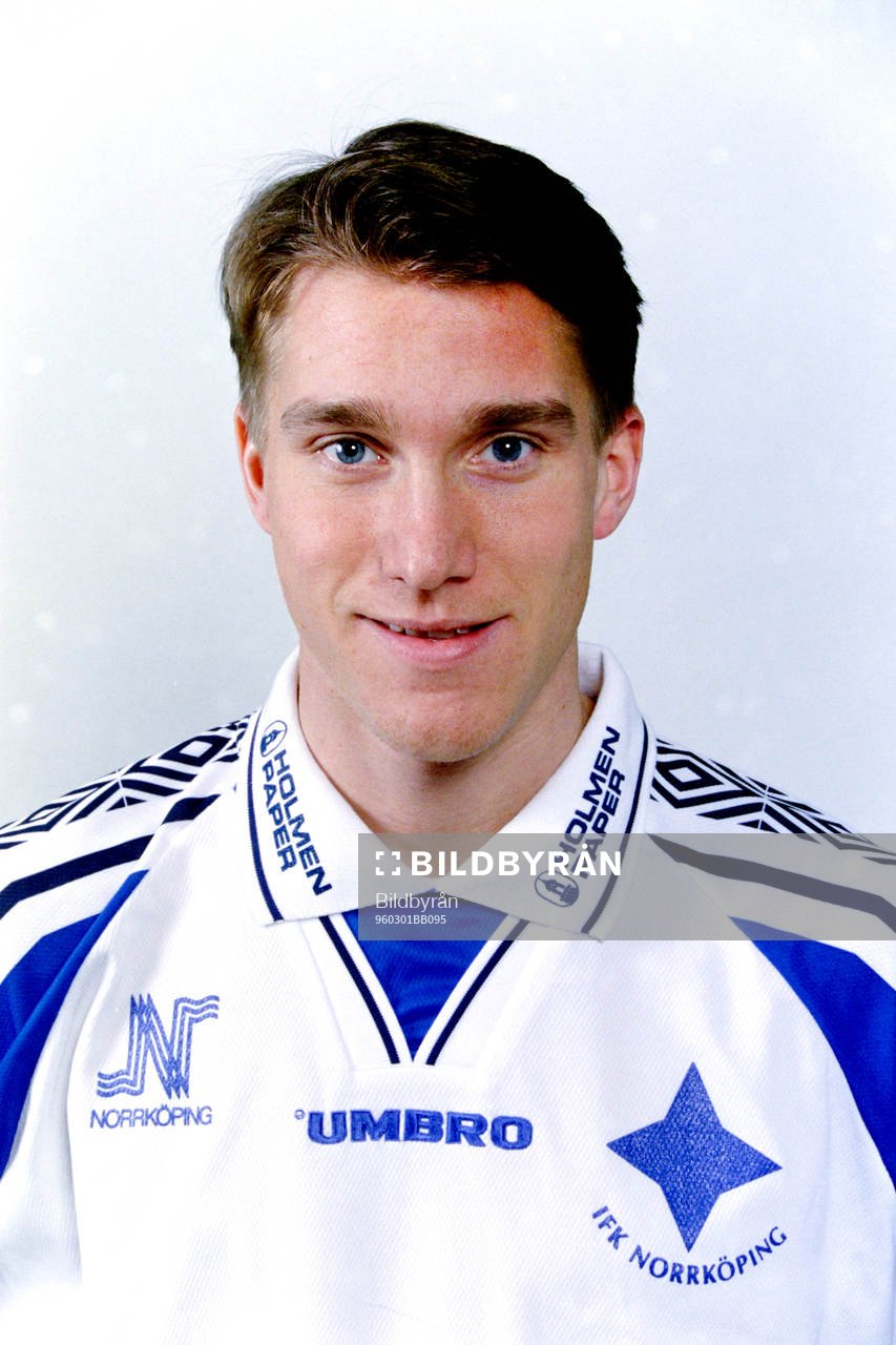 Fotboll, Allsvenskan, IFK Norrköping, Porträtt: Patrik Sandström, Norrköping. 
