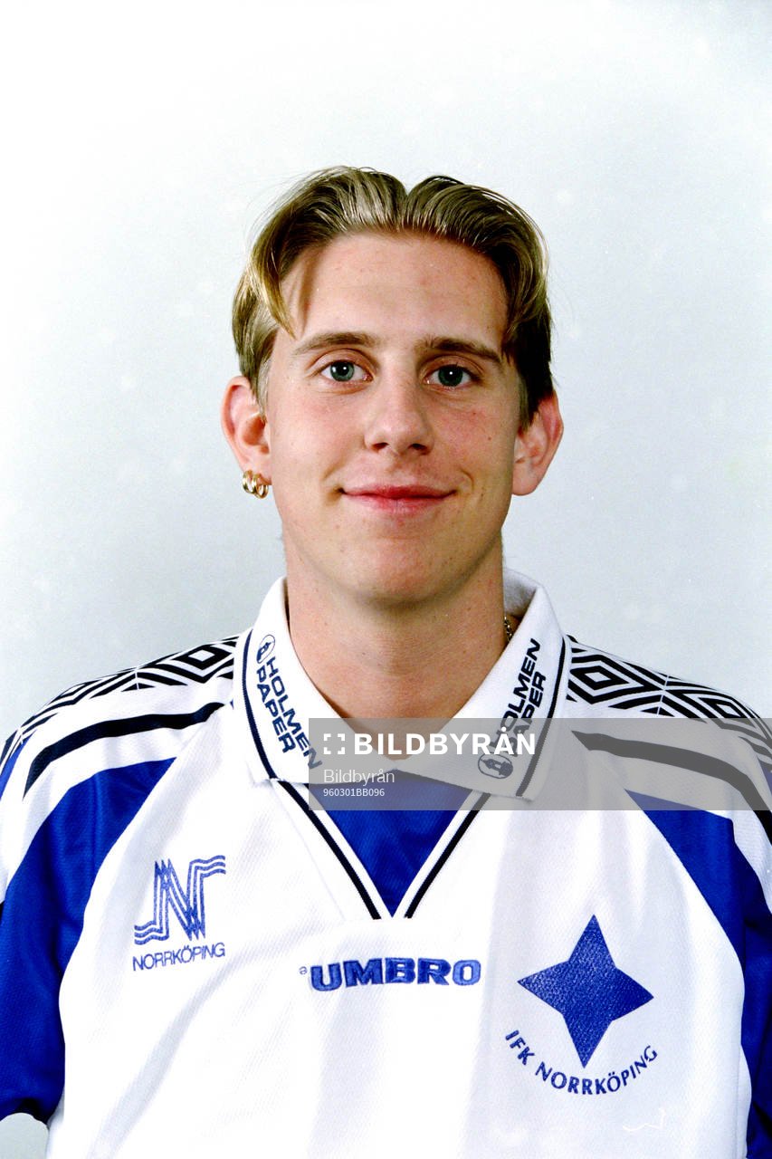 Fotboll, Allsvenskan, IFK Norrköping, Porträtt: Mikael Ström, Norrköping. 