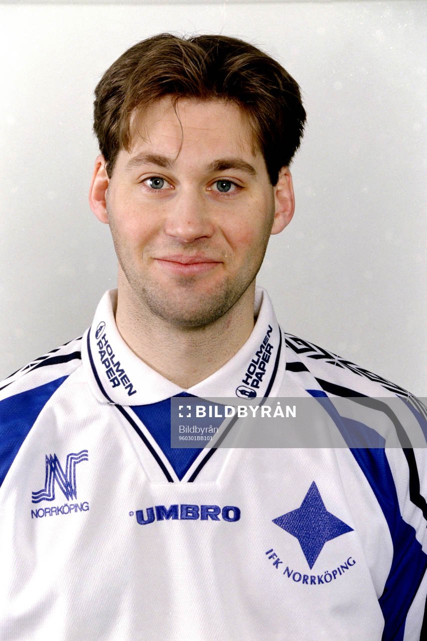 Fotboll, Allsvenskan, IFK Norrköping, Porträtt: Jonas Persson, Norrköping. 